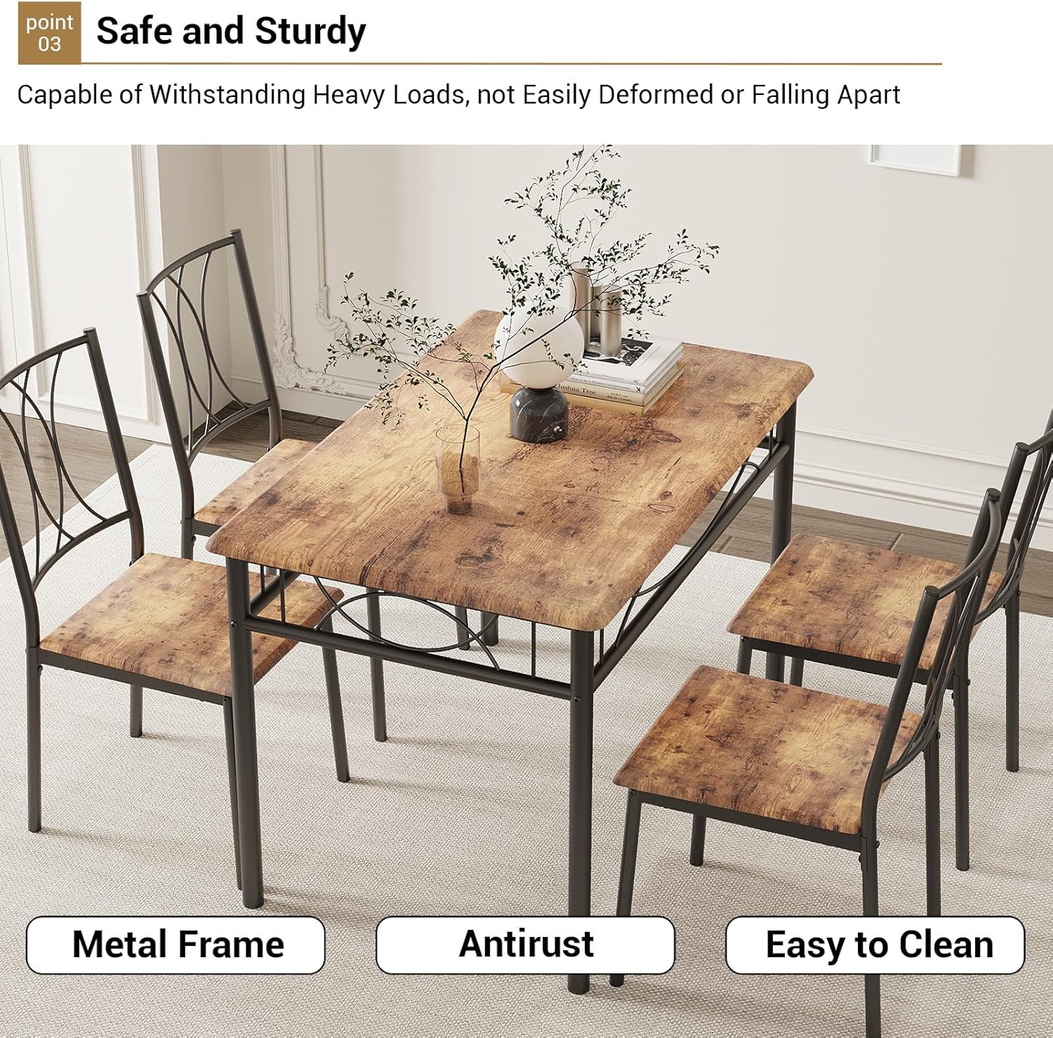 Qeetex DHZ-PHO-0XJX5ZAJ Dining-Sets - View #6