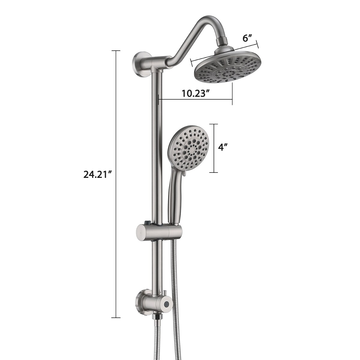 Loheer W121956007 Showerhead-Bar-Panels - View #7