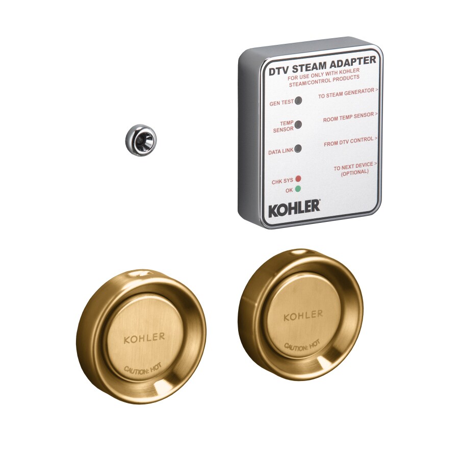 KOHLER Dual Steam Adapter Kit, Vibrant Brushed Bronze at Lowes.com