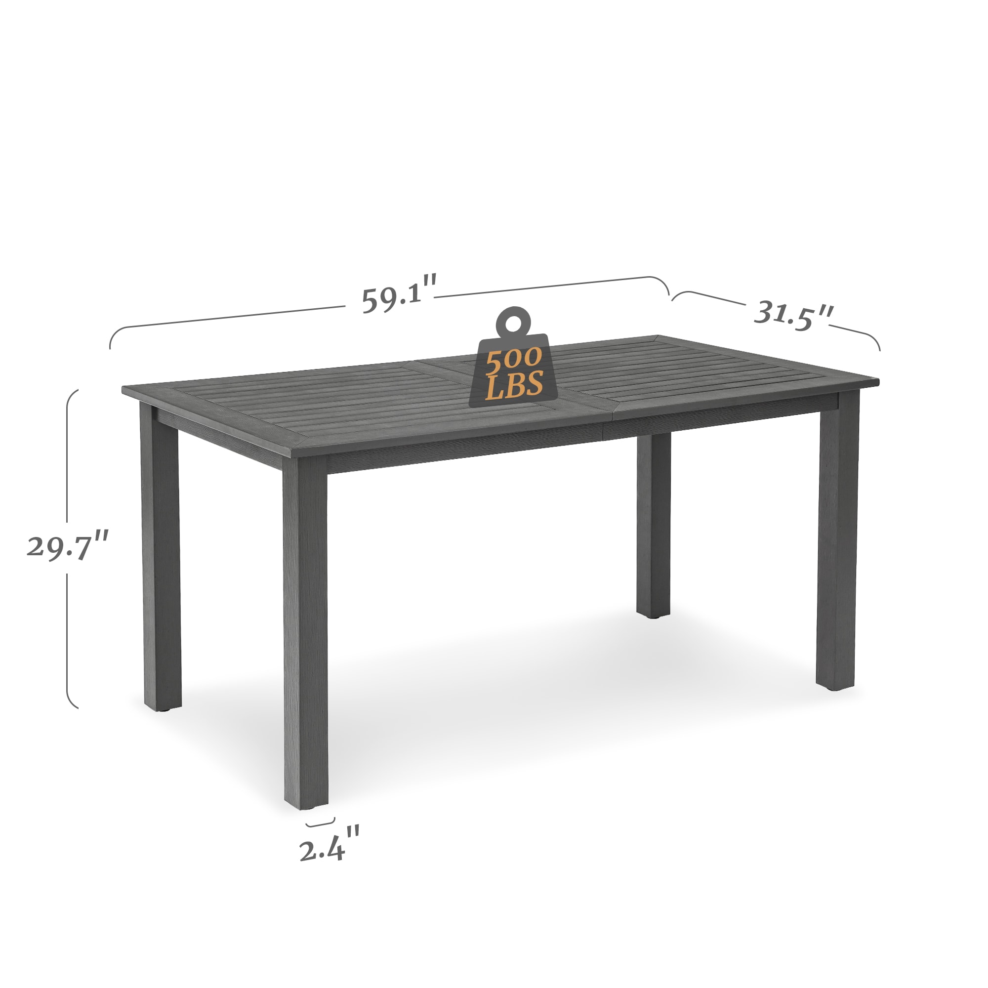 Yurevna LB23DT0001-100LS Patio-Tables - View #5