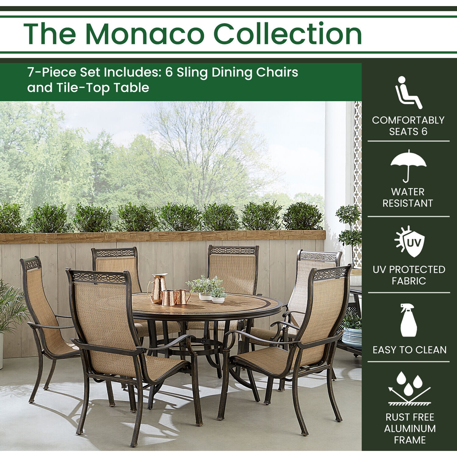 Hanover MONDN7PCRDTL Patio-Dining-Sets - View #5