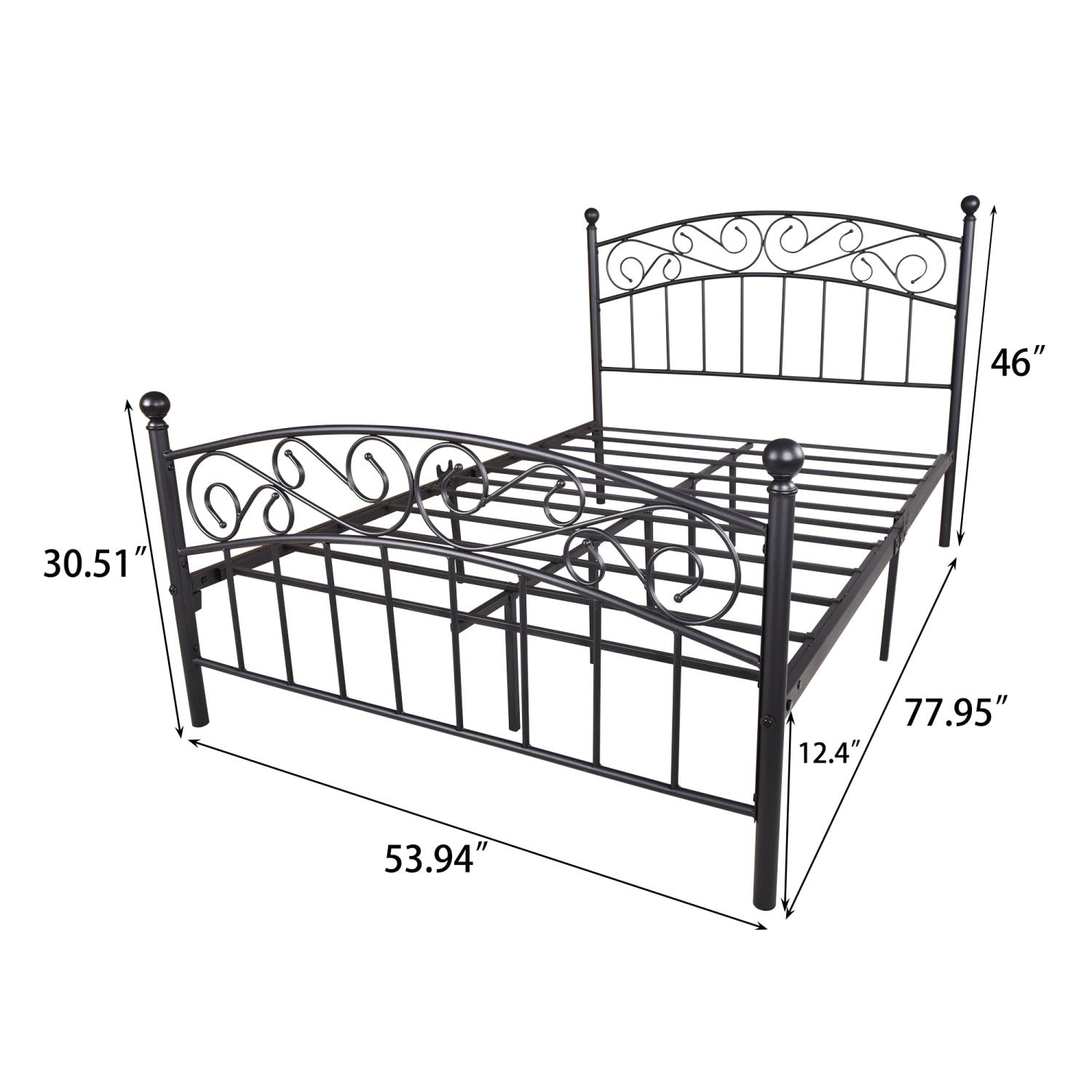 JASMODER 707F-BK beds - View #3