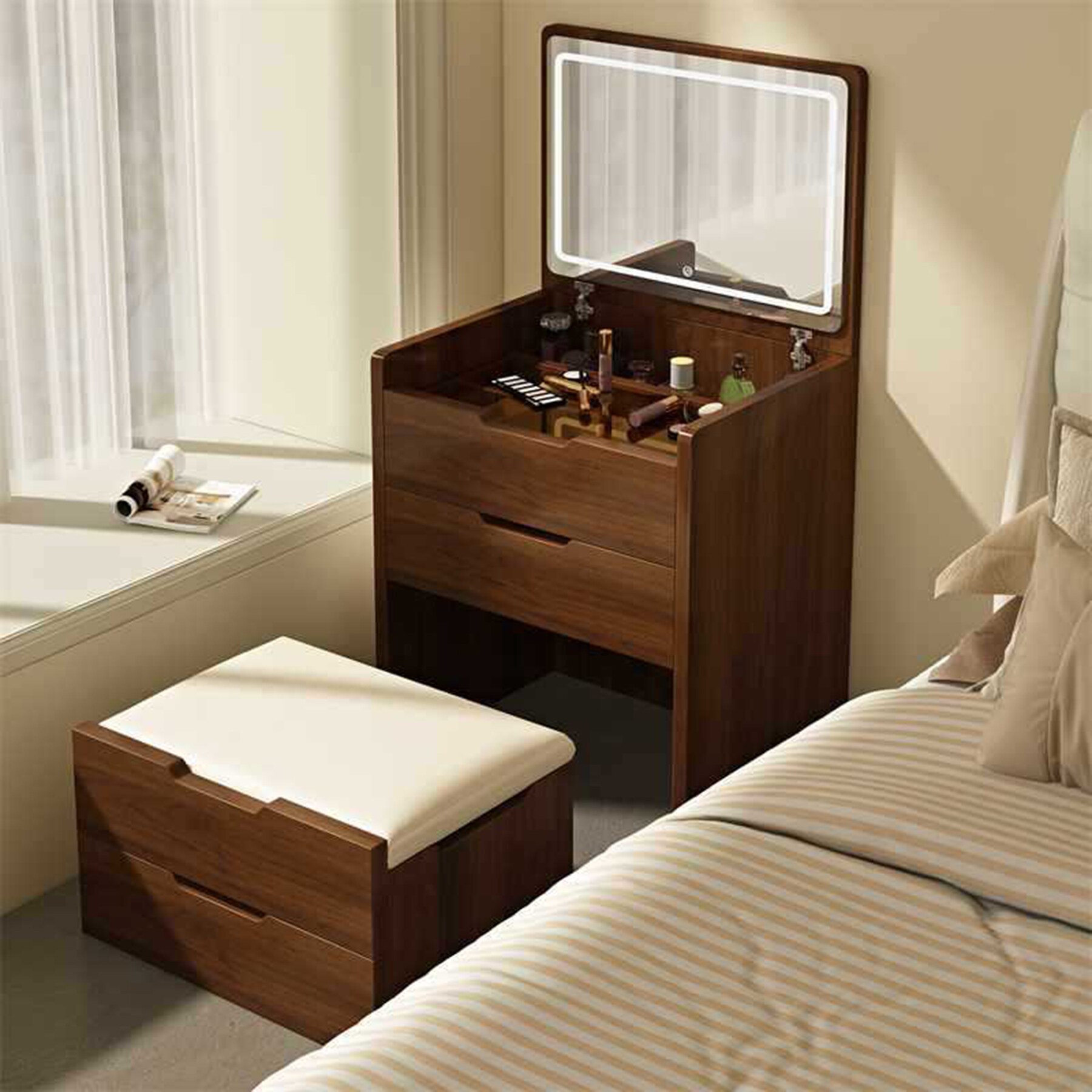 SINOFURN SYD250006WT Bedroom-Vanities - View #8