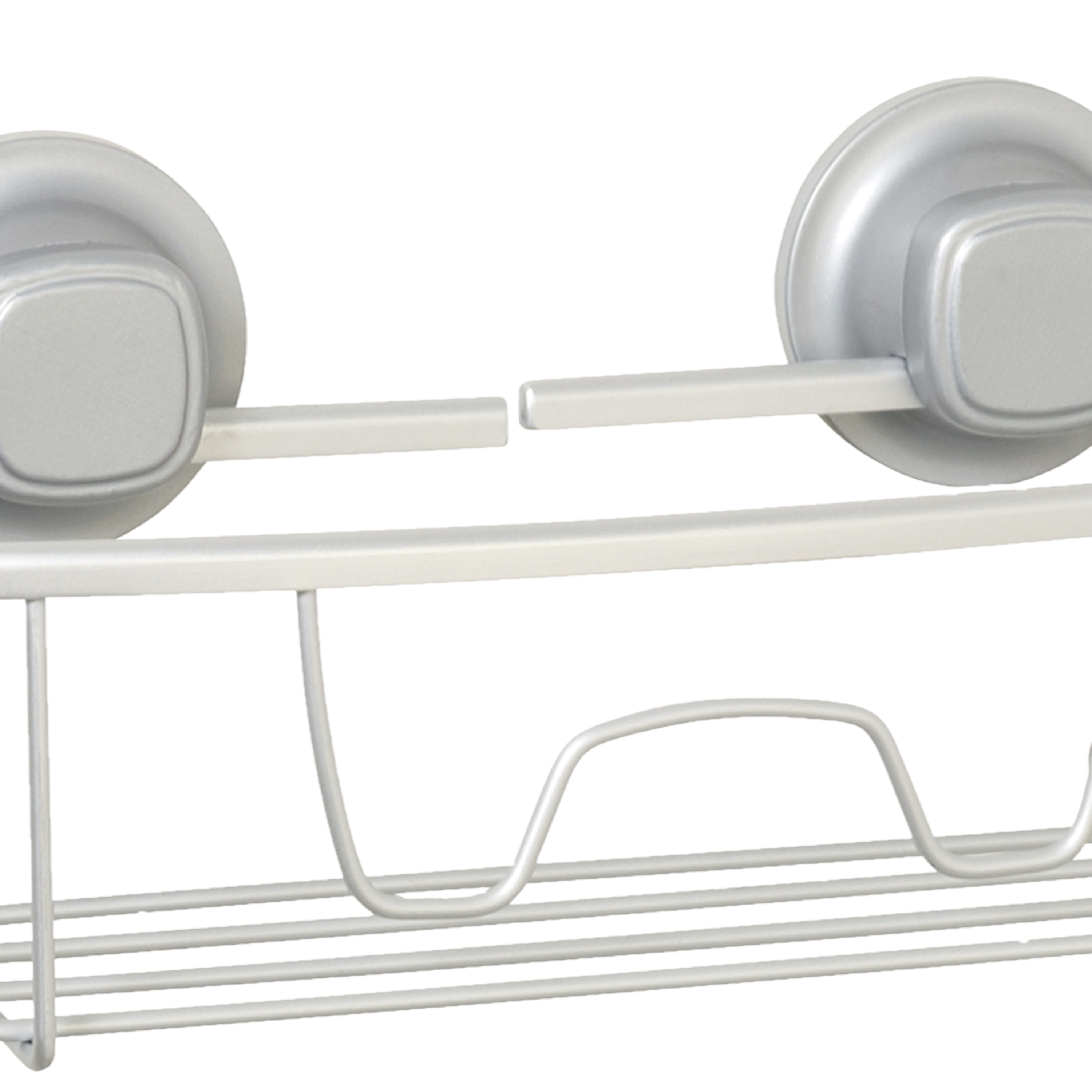 Style Selections Satin Chrome Aluminum 1-Shelf Hanging Shower