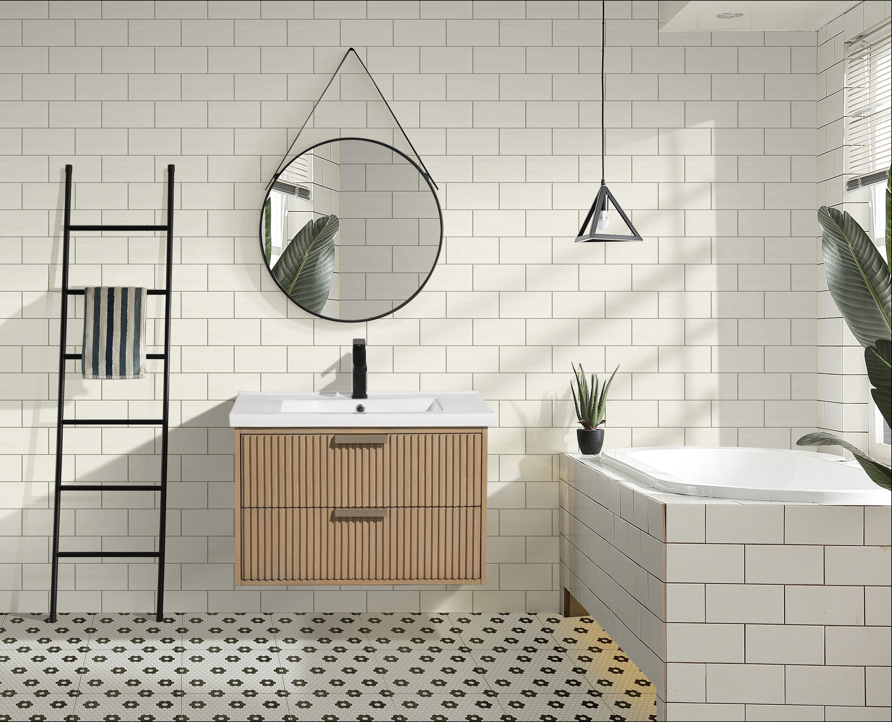 Ari Kitchen & Bath AKB-DIEGO-30-OAK Bath-Vanity-Combo - View #7