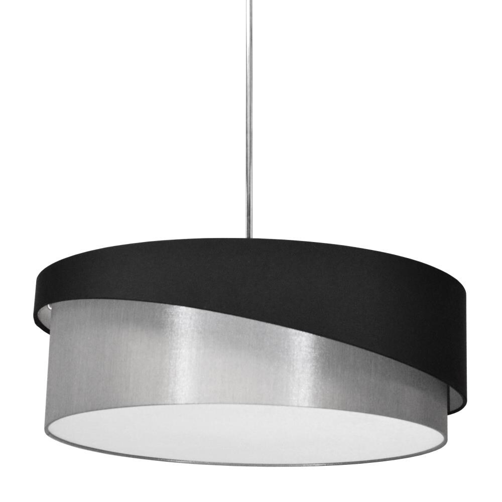 Dainolite JAZ243-PC-797-835 Jazlynn Polished Chrome Modern/Contemporary Drum Hanging Pendant Light