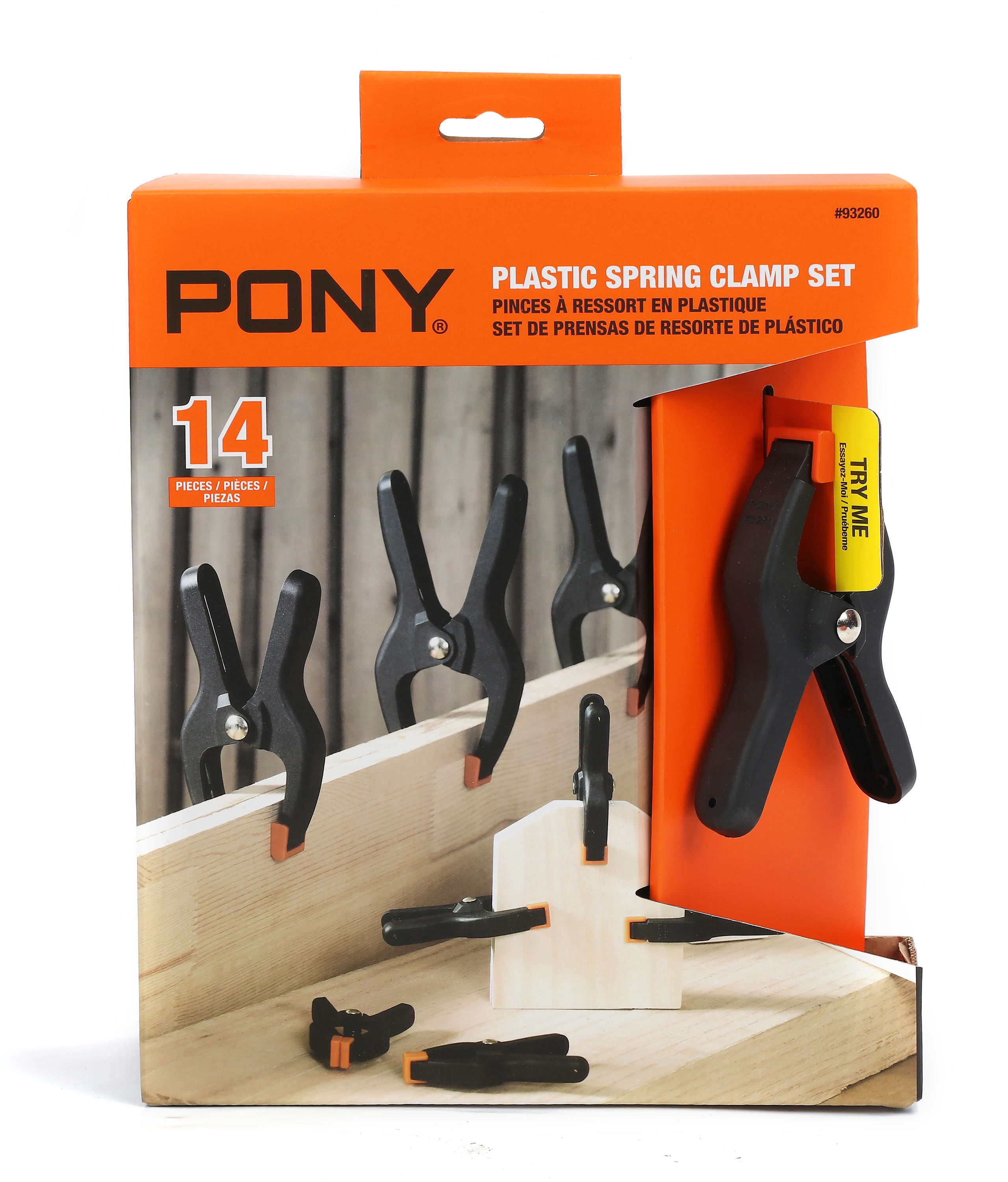 Pony 14-Pack Assorted Spring Clamp in the Clamps department at