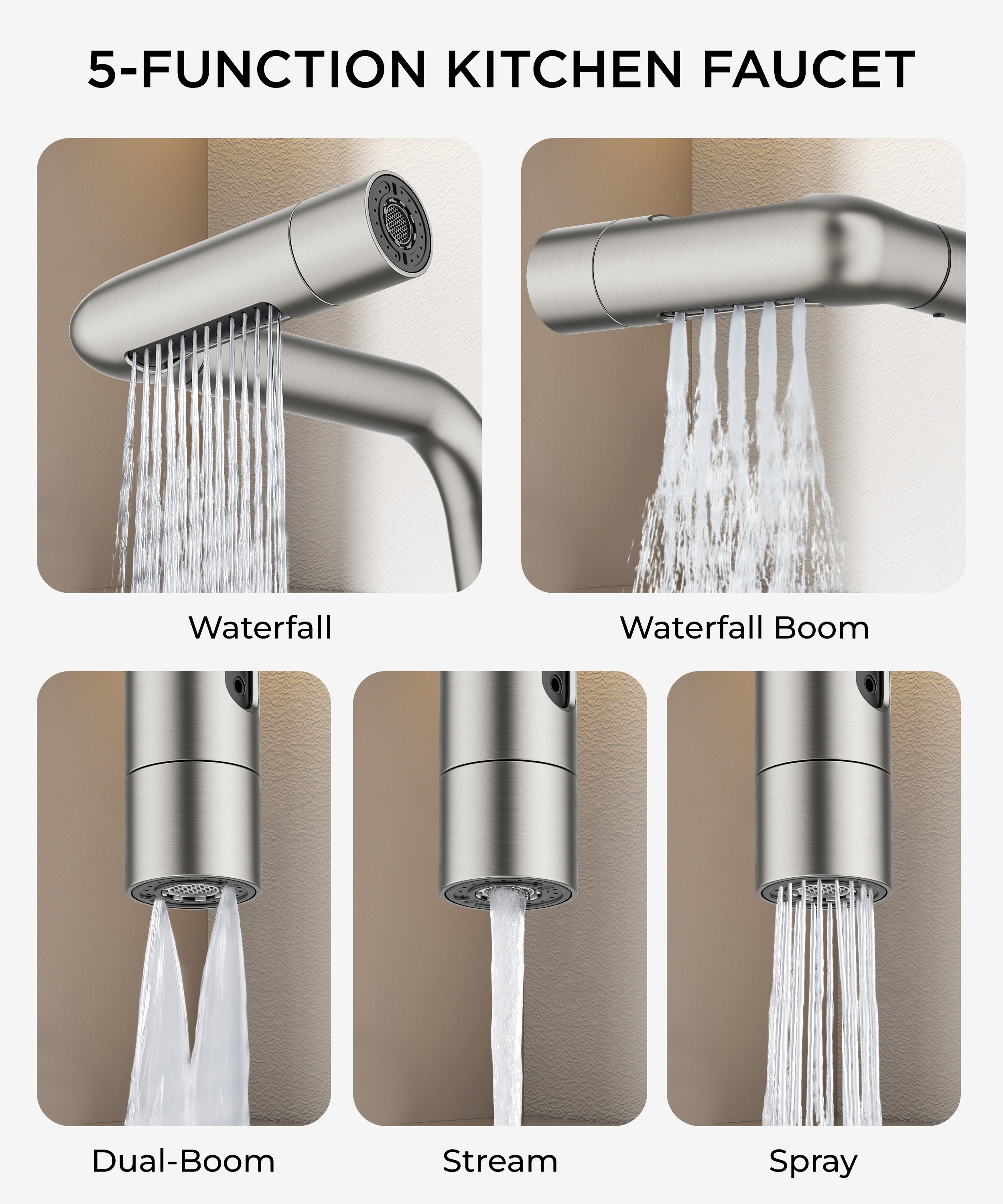 Forious Max WF0086BN Kitchen-Faucets - View #2