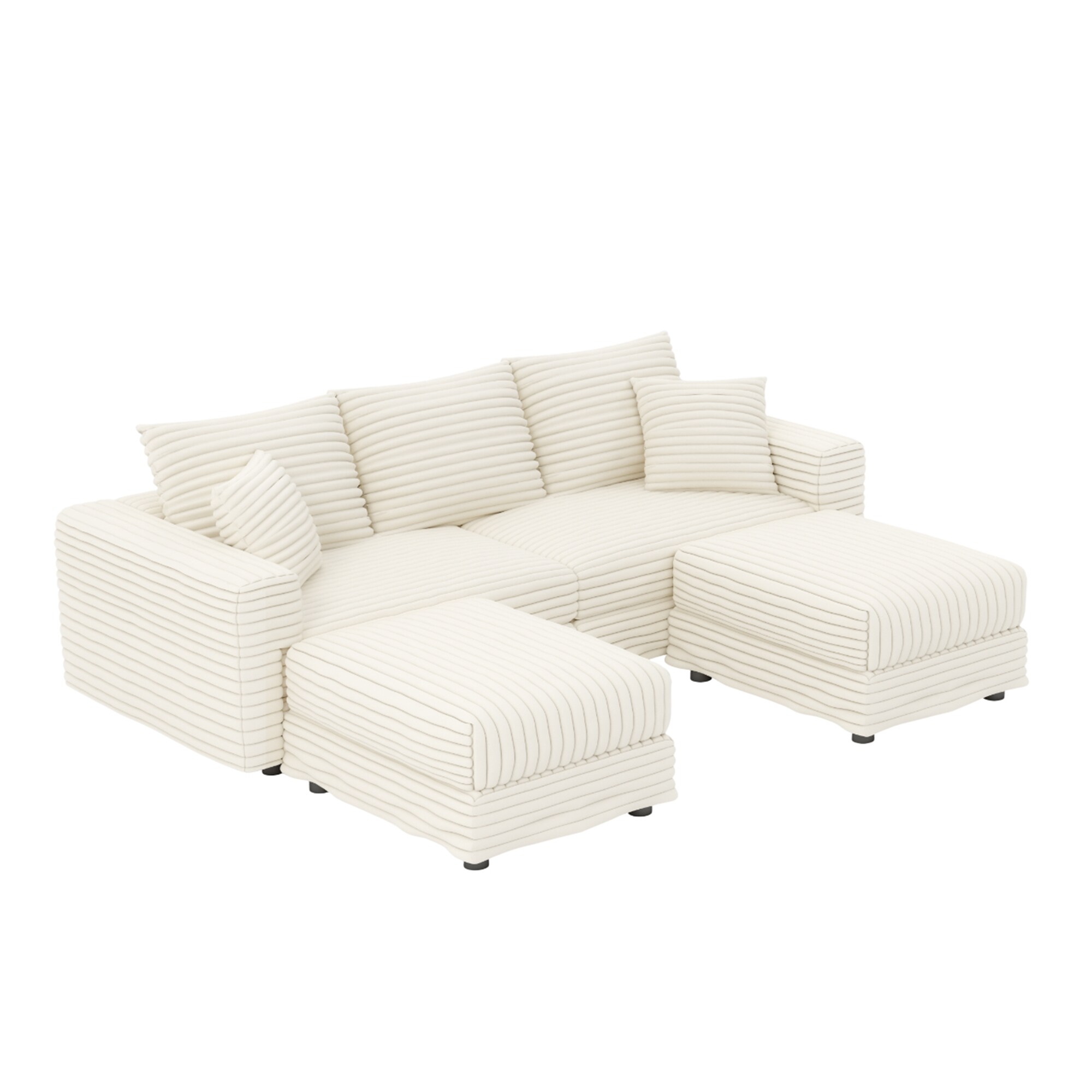 SINOFURN SYA020263WT Sofas-Loveseats - View #9