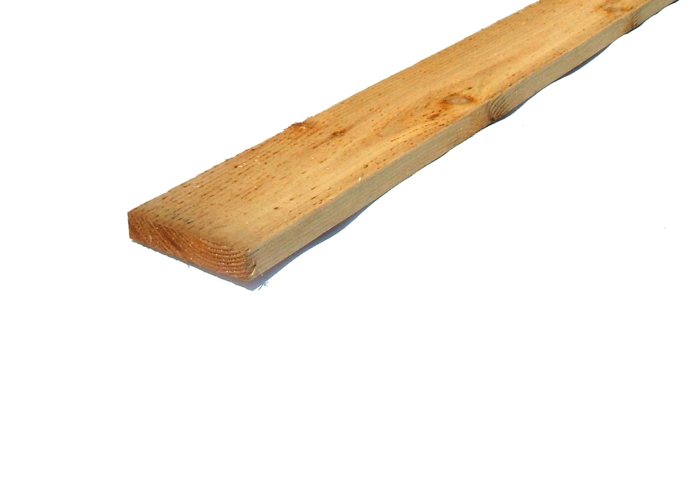  RCB210416 1-in x 4-in x 16-ft Unfinished #2 Better S1S2E Cedar Common Softwood Board