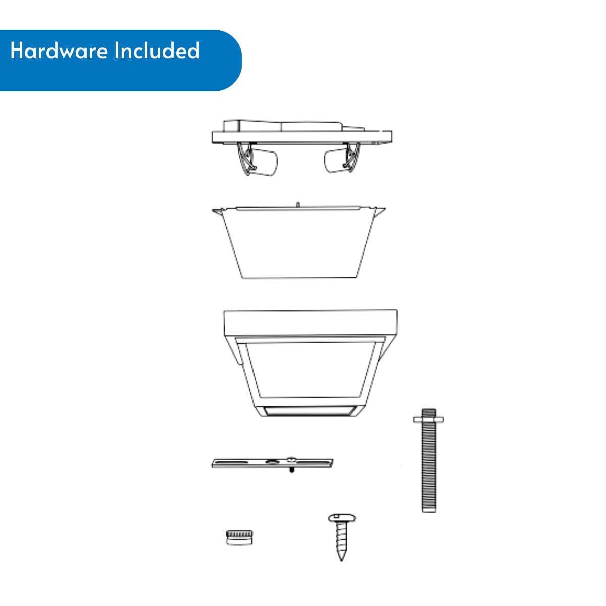 Project Source CL129BK flushmounts - View #8
