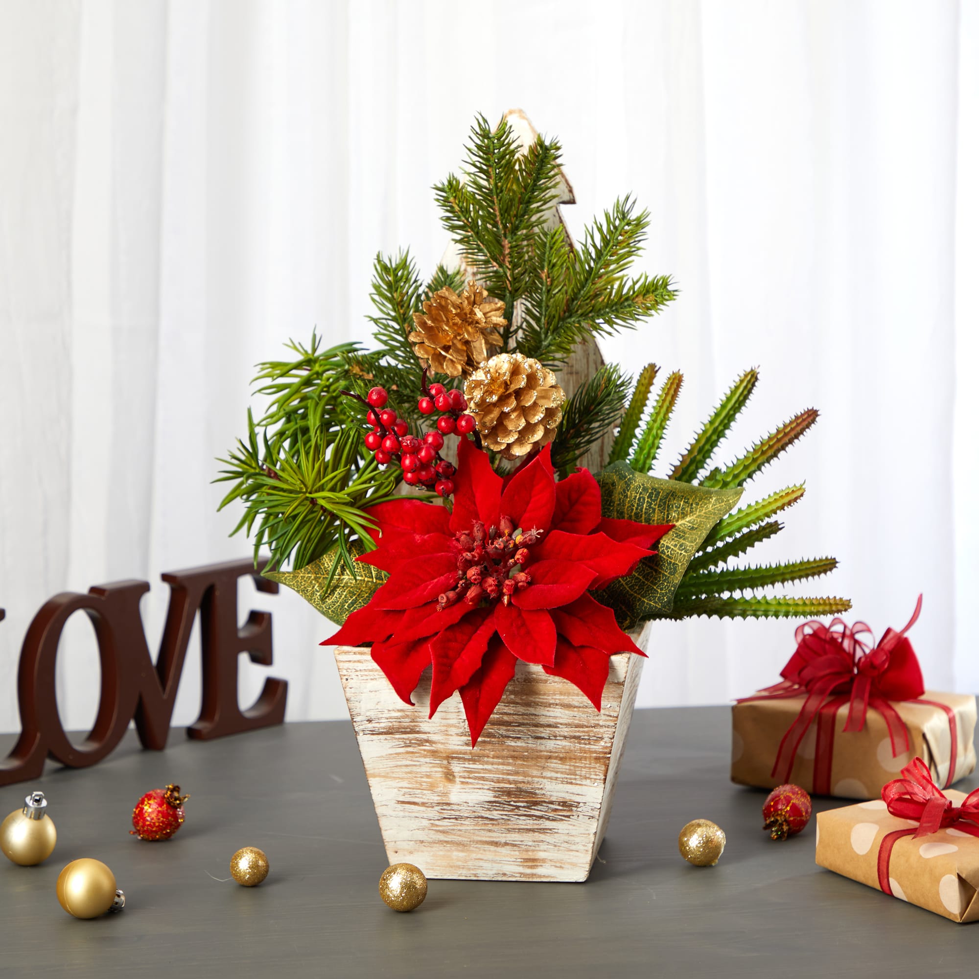 Nearly Natural A1388 Table-Christmas-Decorations - View #4