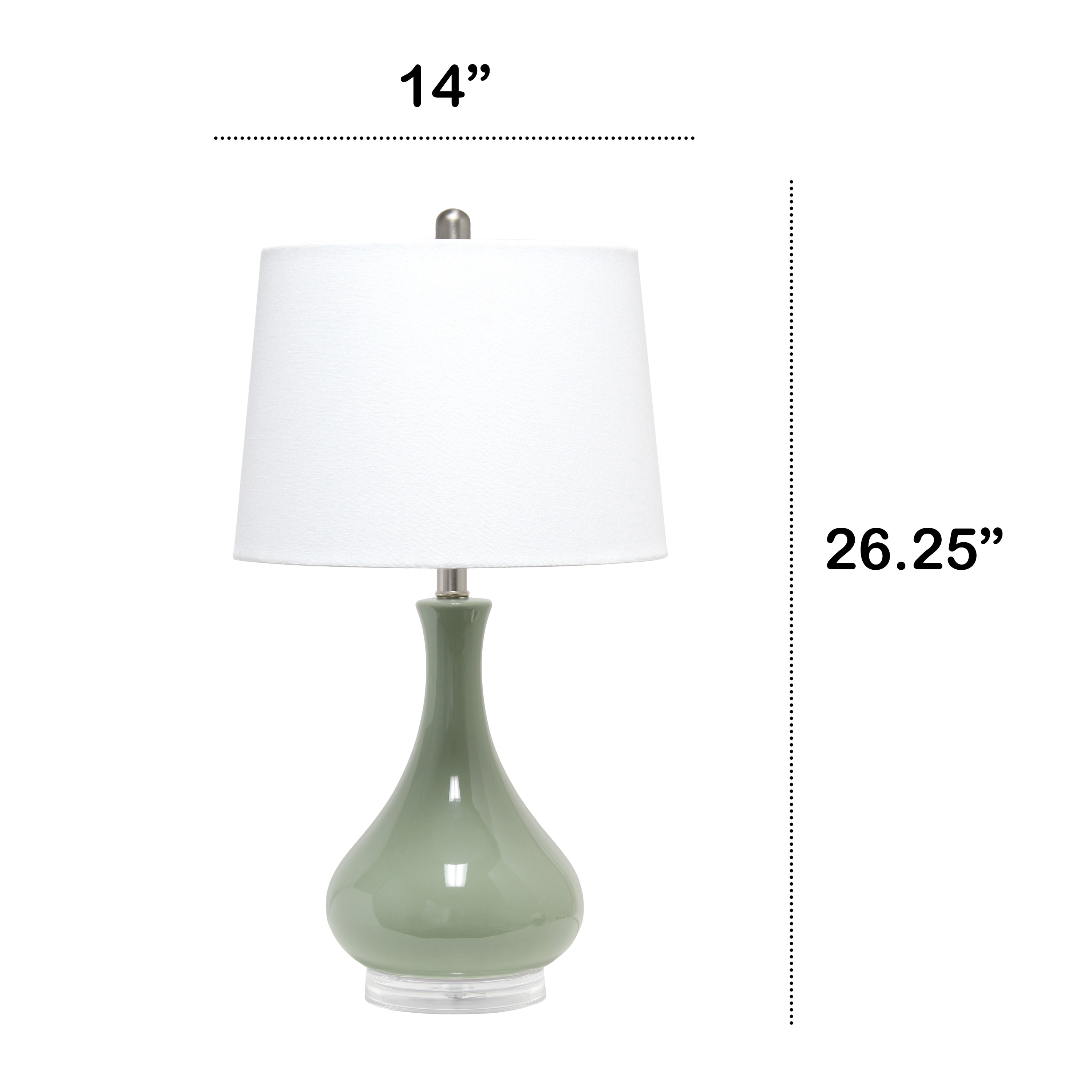 Lalia Home LHT-4005-SG Table-Lamps - View #3