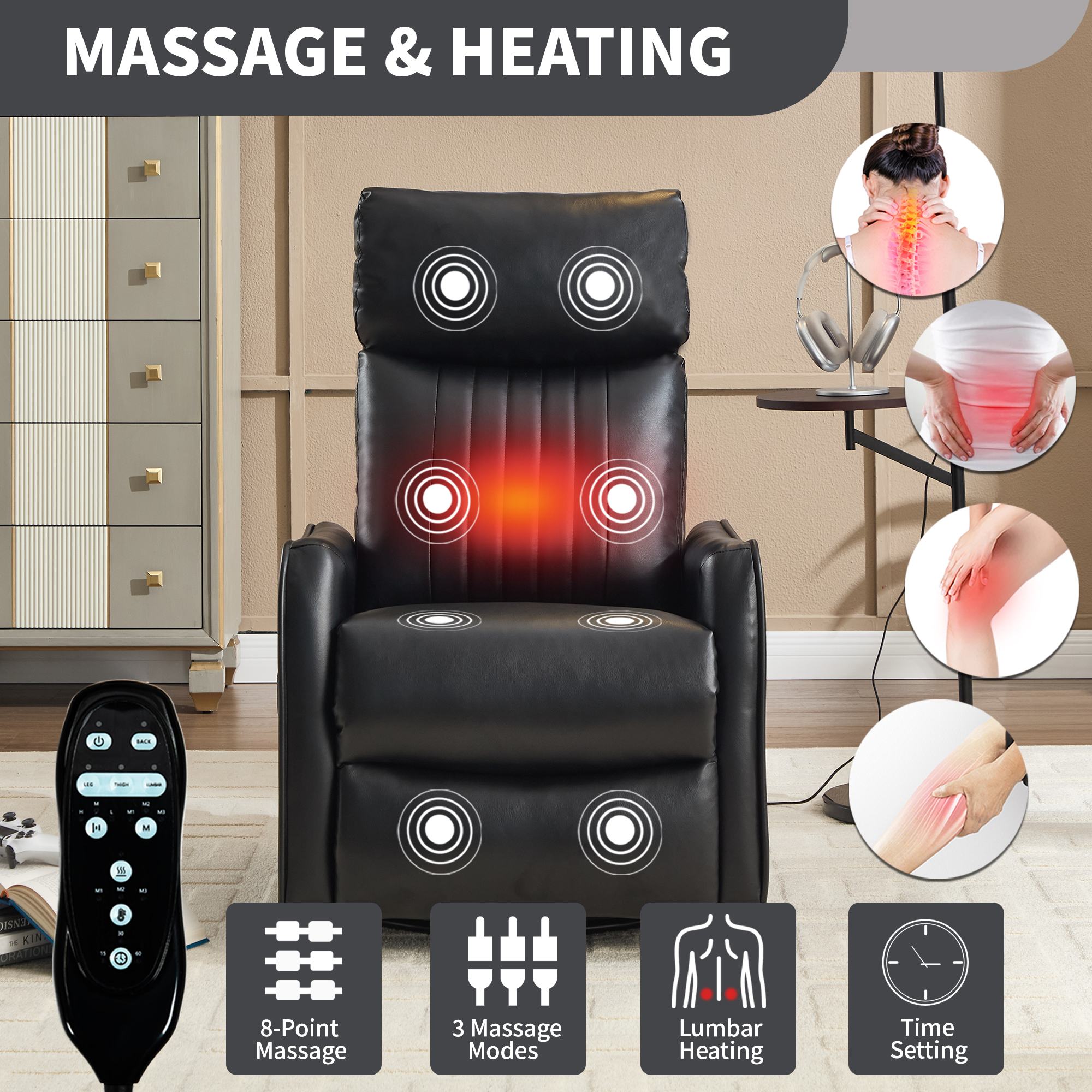 GZMR GZ-GN3646B recliners - View #4