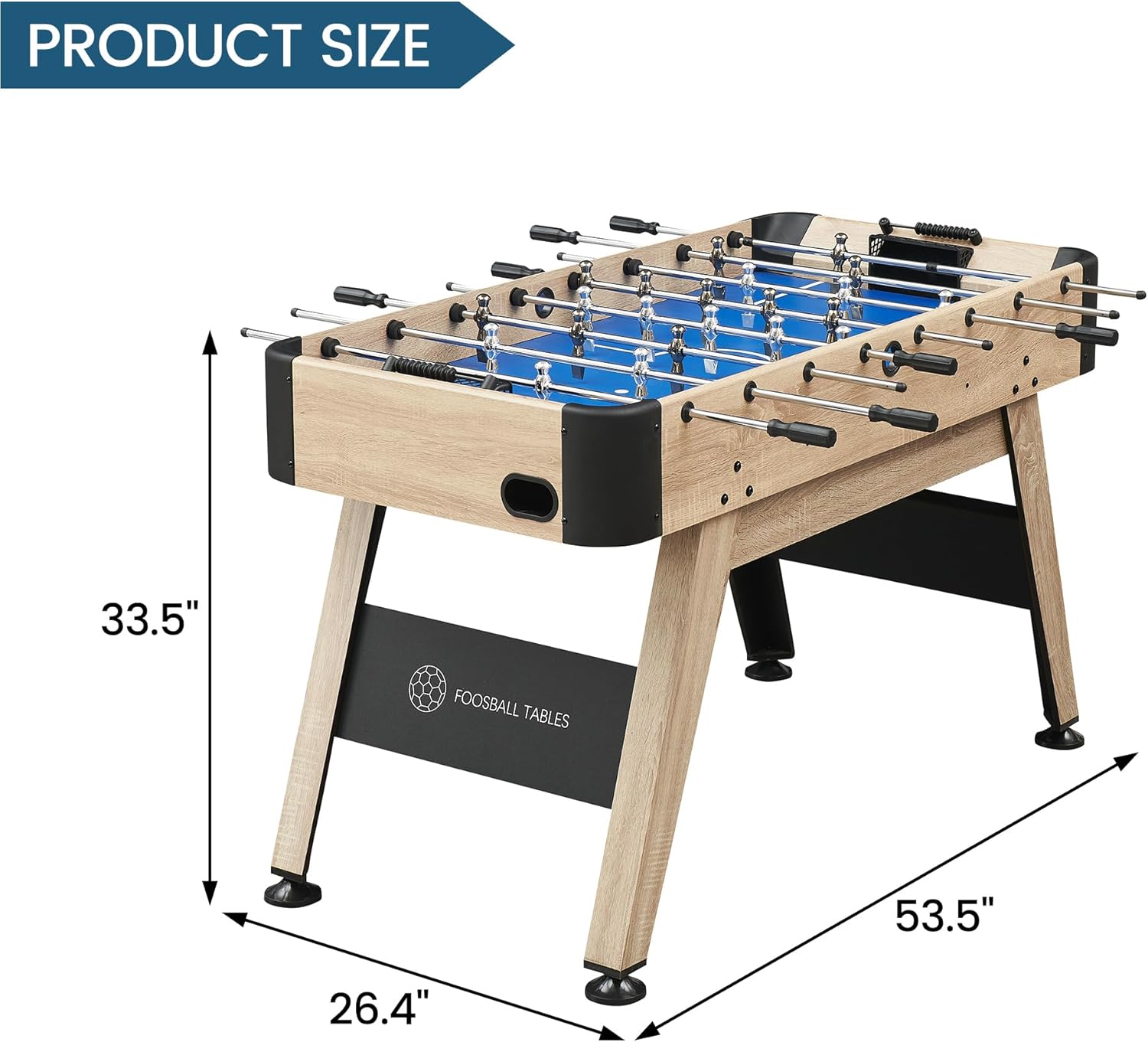 Qeetex DHZ-POU-09WU6LY0 Foosball-Tables - View #2
