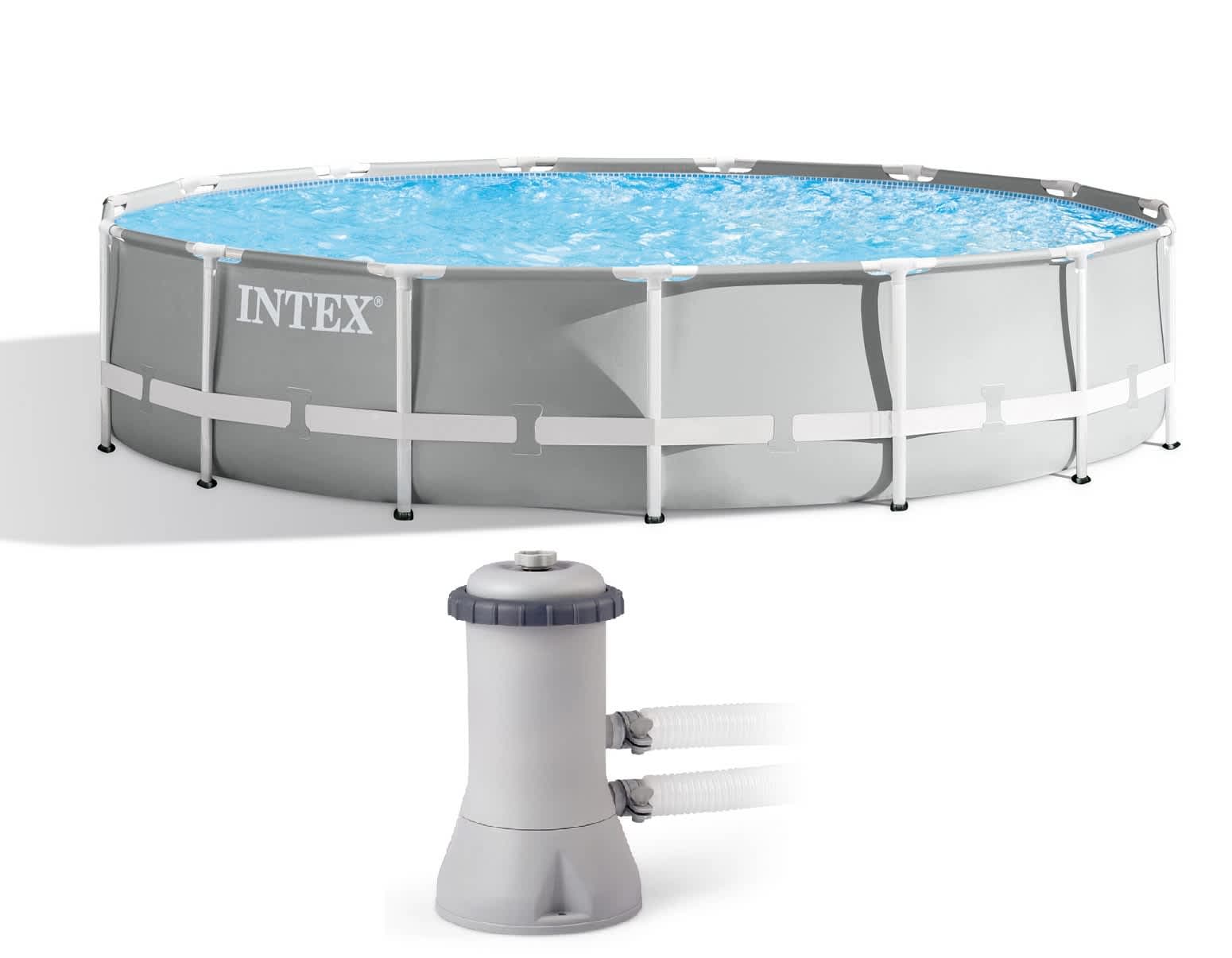 Intex PRISM 26733EH 15X42 15ft X 42in Prism Frame Pool Set with Filter Pump