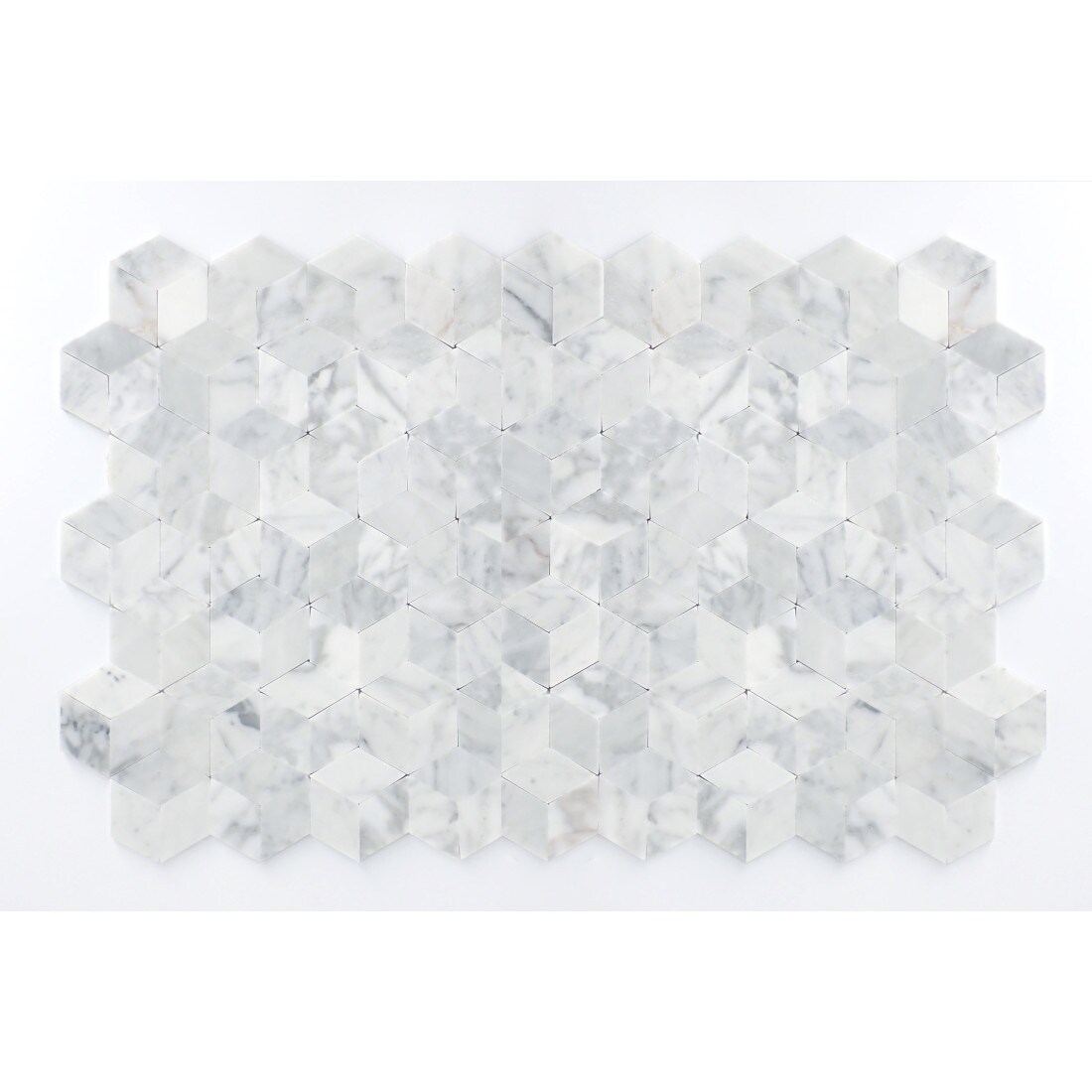 スマートフォン/携帯電話 スマートフォン本体 Emser Link White 12-in x 18-in Honed Natural Stone Marble 