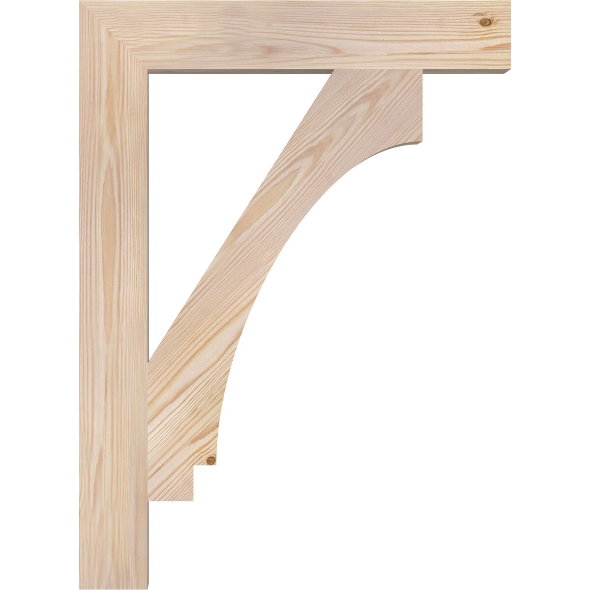 Ekena Millwork BKT04X22X30IMP05SDF Exterior-Brackets-Braces - View #3