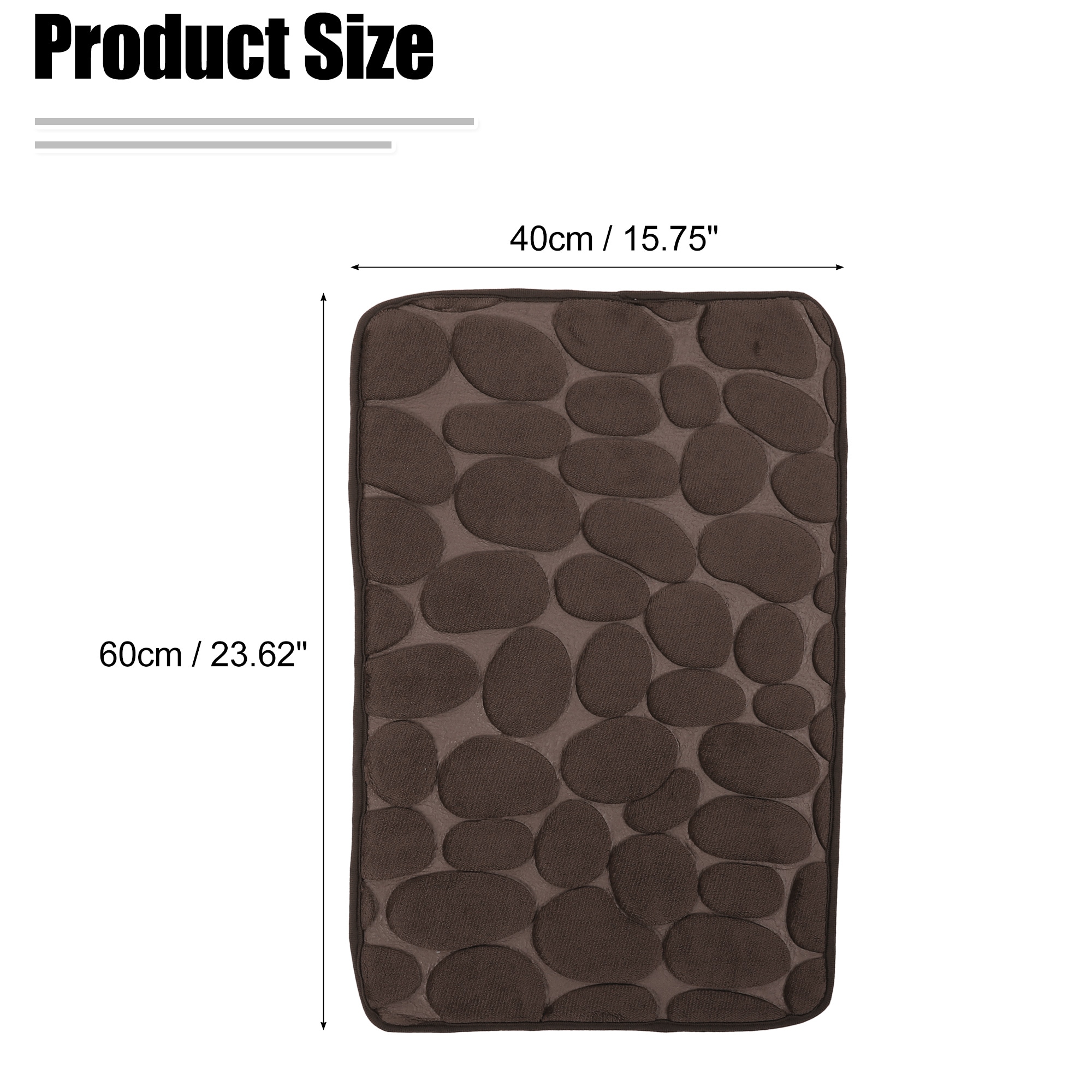 Unique Bargains S25122400UX9875 Bath-Rugs - View #4