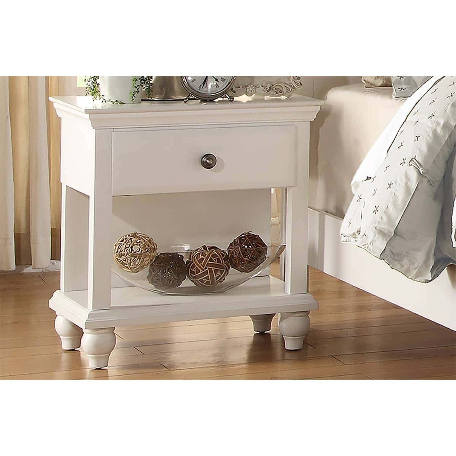 JASMODER B01157820 White 16.00-Inches W x 26.00-Inches H x 24.00-Inches D )