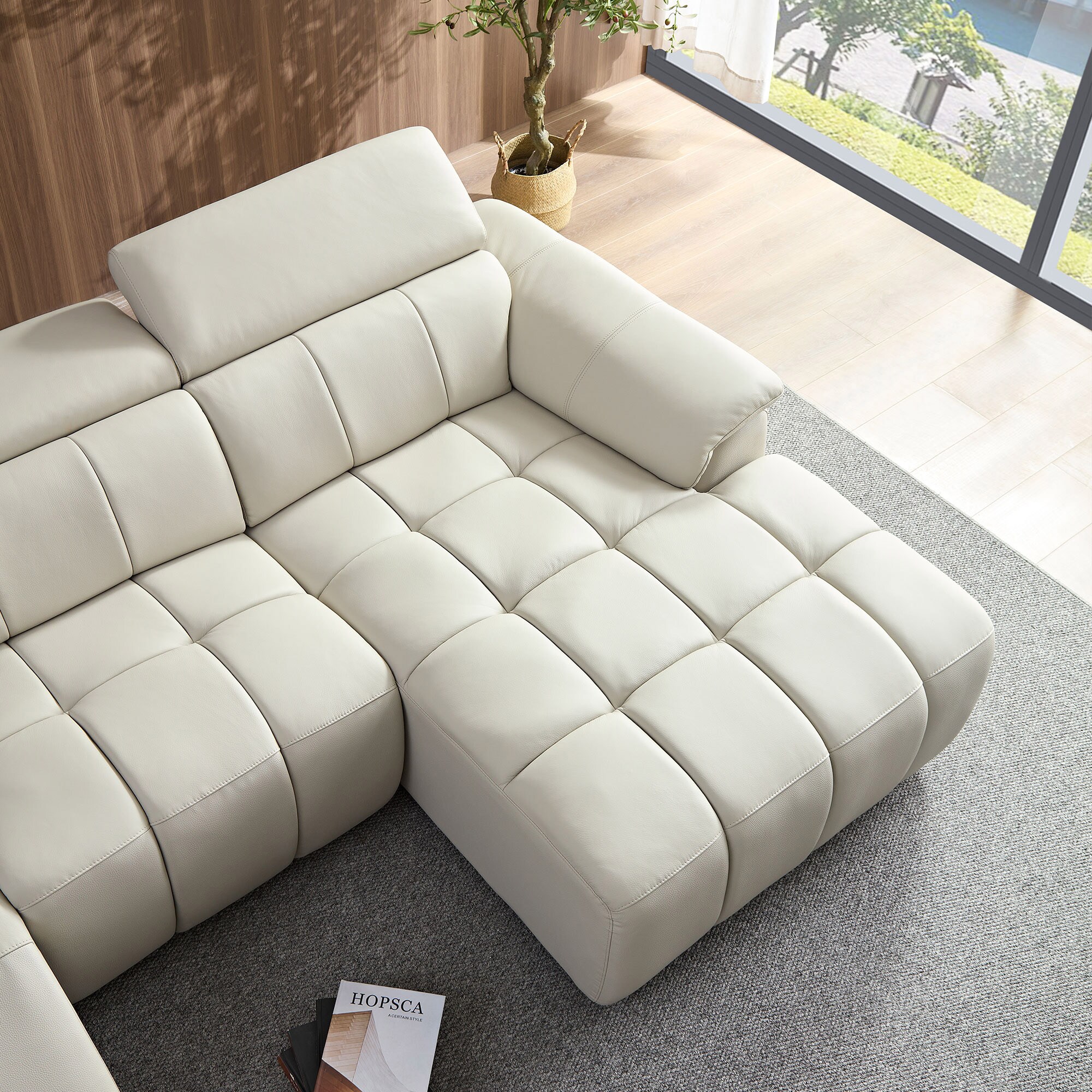 SINOFURN SYA020368YL Sofas-Loveseats - View #7