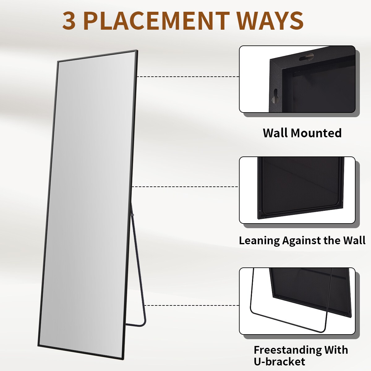 BEAUTYPEAK FM1858B Decor-Mirrors - View #5