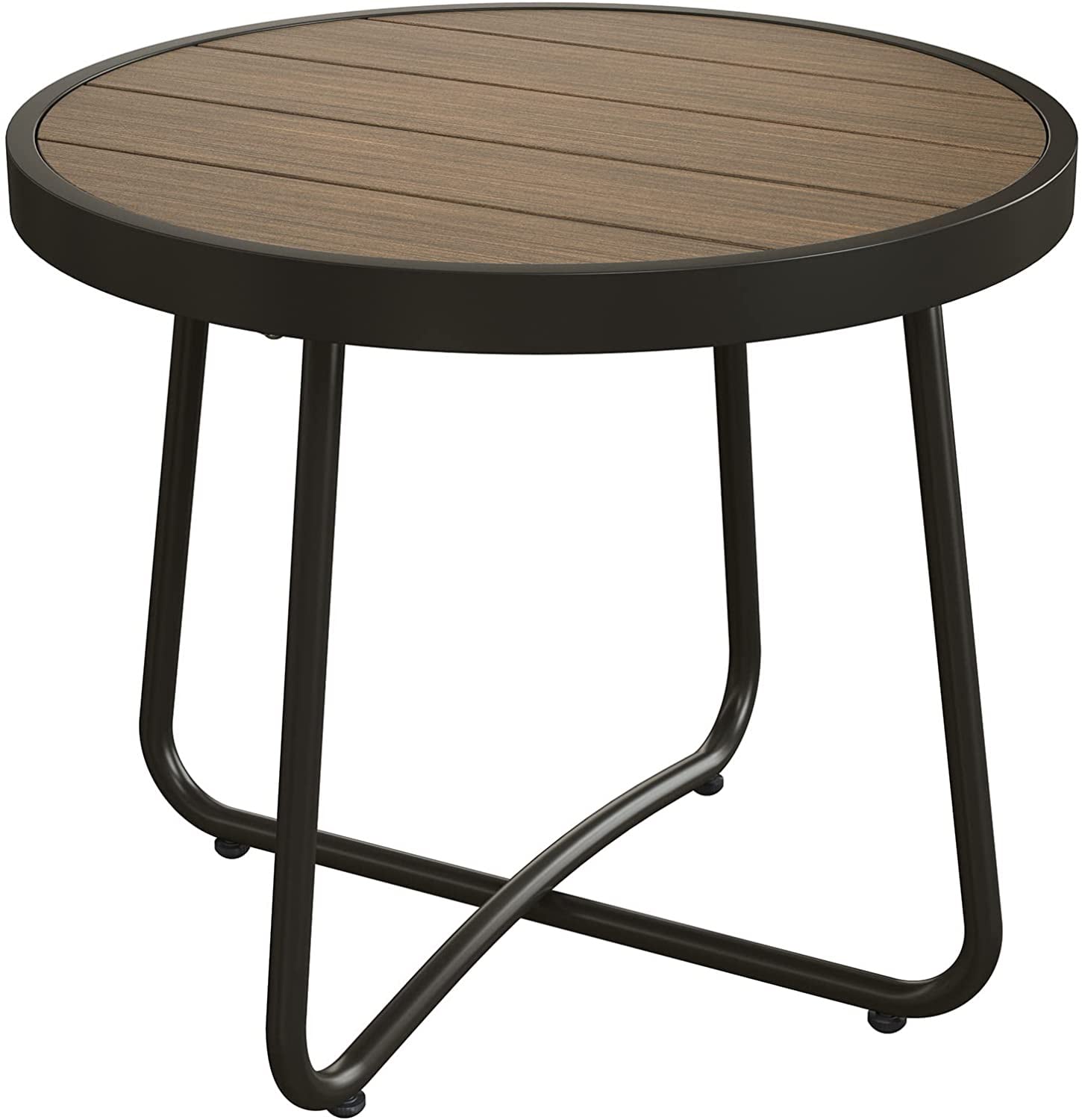 BANSA ROSE BALE2307 Potia Tables Round Outdoor Coffee 21.26-in W x 21.26-in L