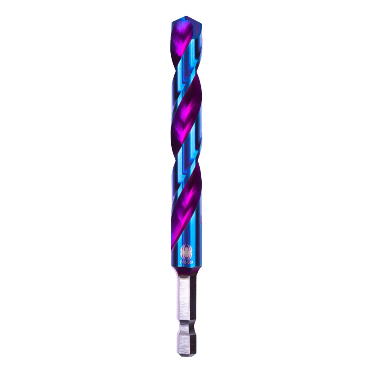 Spyder 19015 Stinger 7/16-in x 4-1/2-in High-speed steel Jobber length Twist Drill Bit