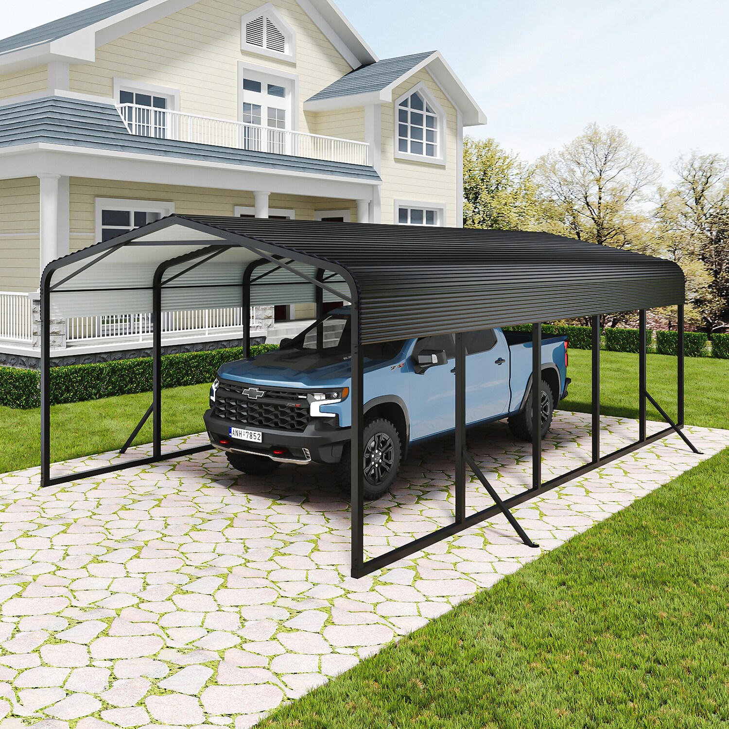 GZMR GM-QFW-00005 Carport-Covers - View #3