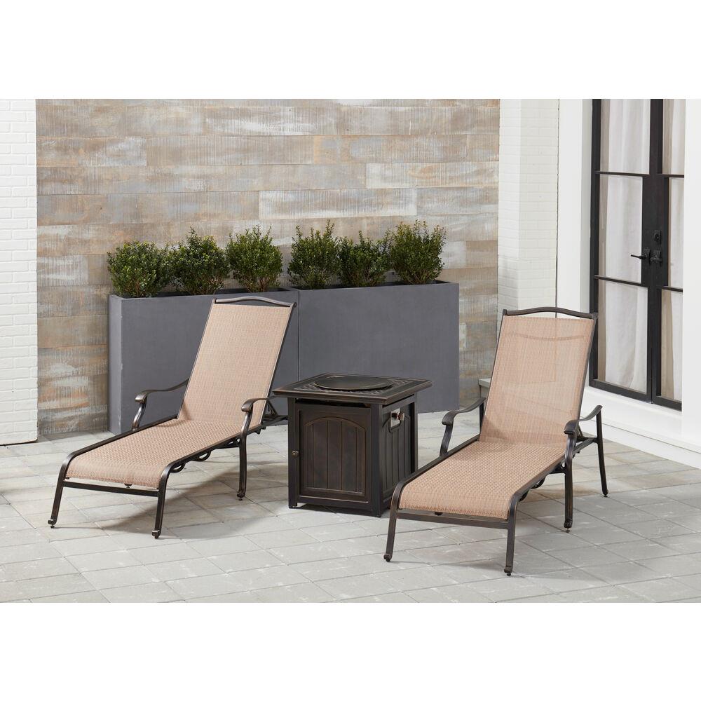 Hanover MONCHS3PCFPSQ Patio-Conversation-Sets - View #11