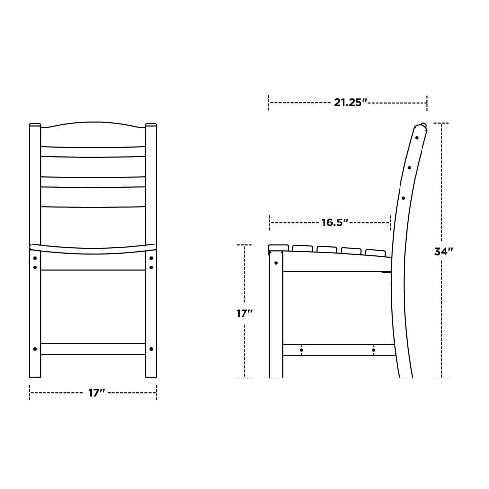 POLYWOOD PWS662-1-WH Patio-Dining-Sets - View #8