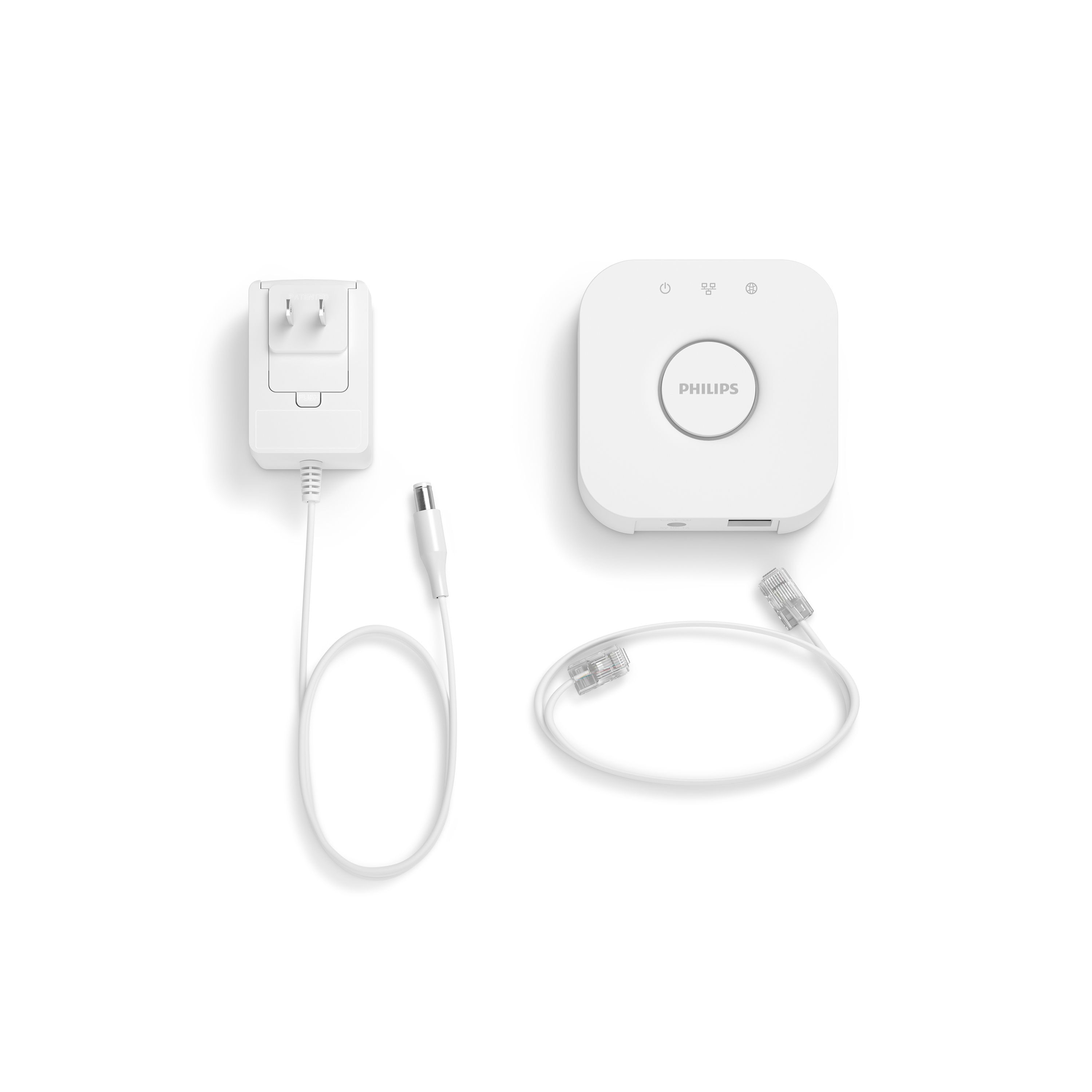 Philips Hue Smart Hub in White in the Smart Speakers & Displays department  at