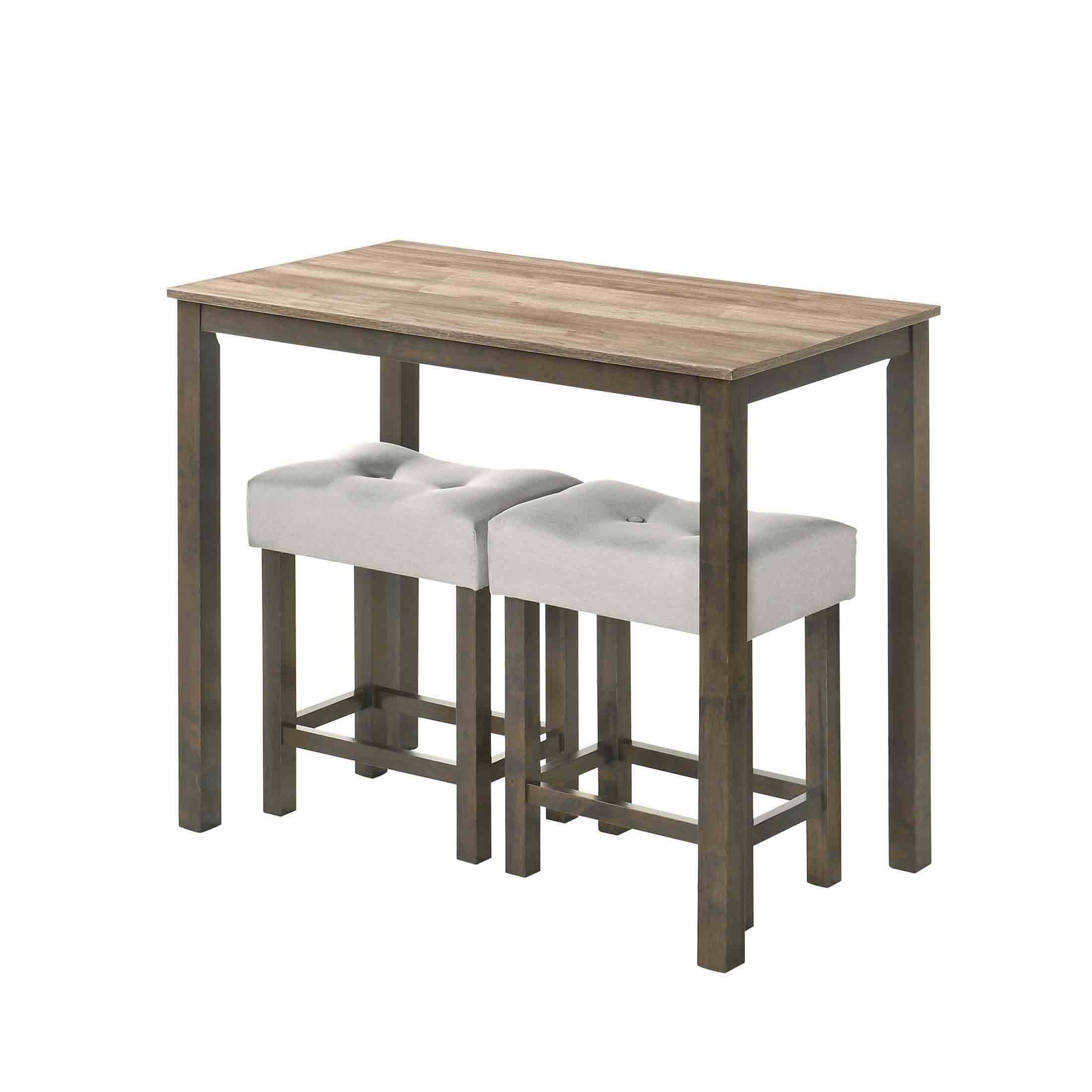 ChaletPosh C3034CT41-DGY-WD-3X Dining-Sets - View #3