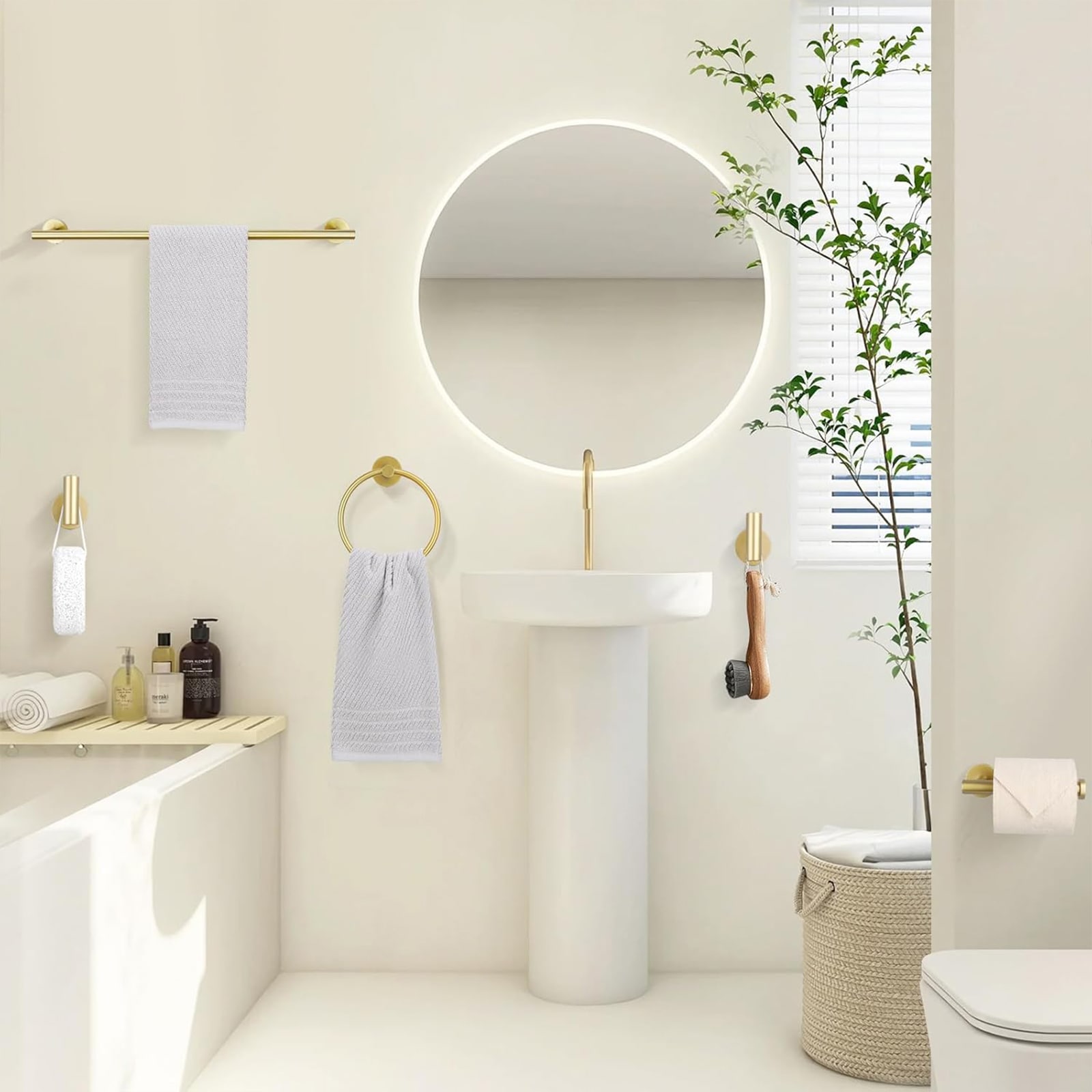 BYH BHS-2004-BG Decorative-Bath-Hardware-Kits - View #9