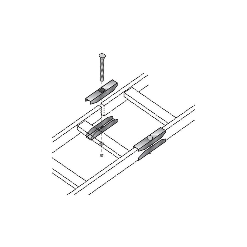  ZX9SY2893007 Ladder Rack Butt Splice Kit