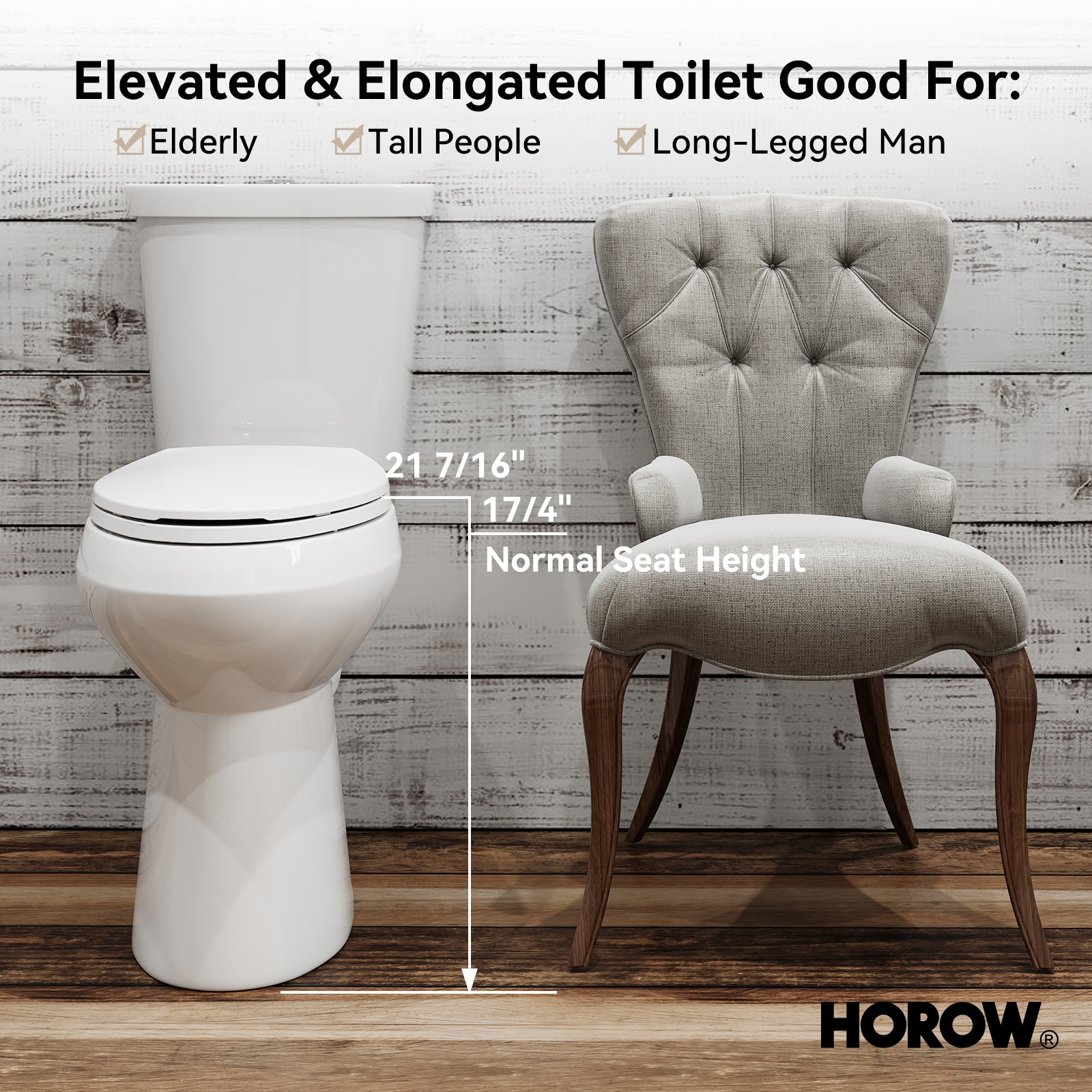 HOROW HR-E21D toilets - View #3