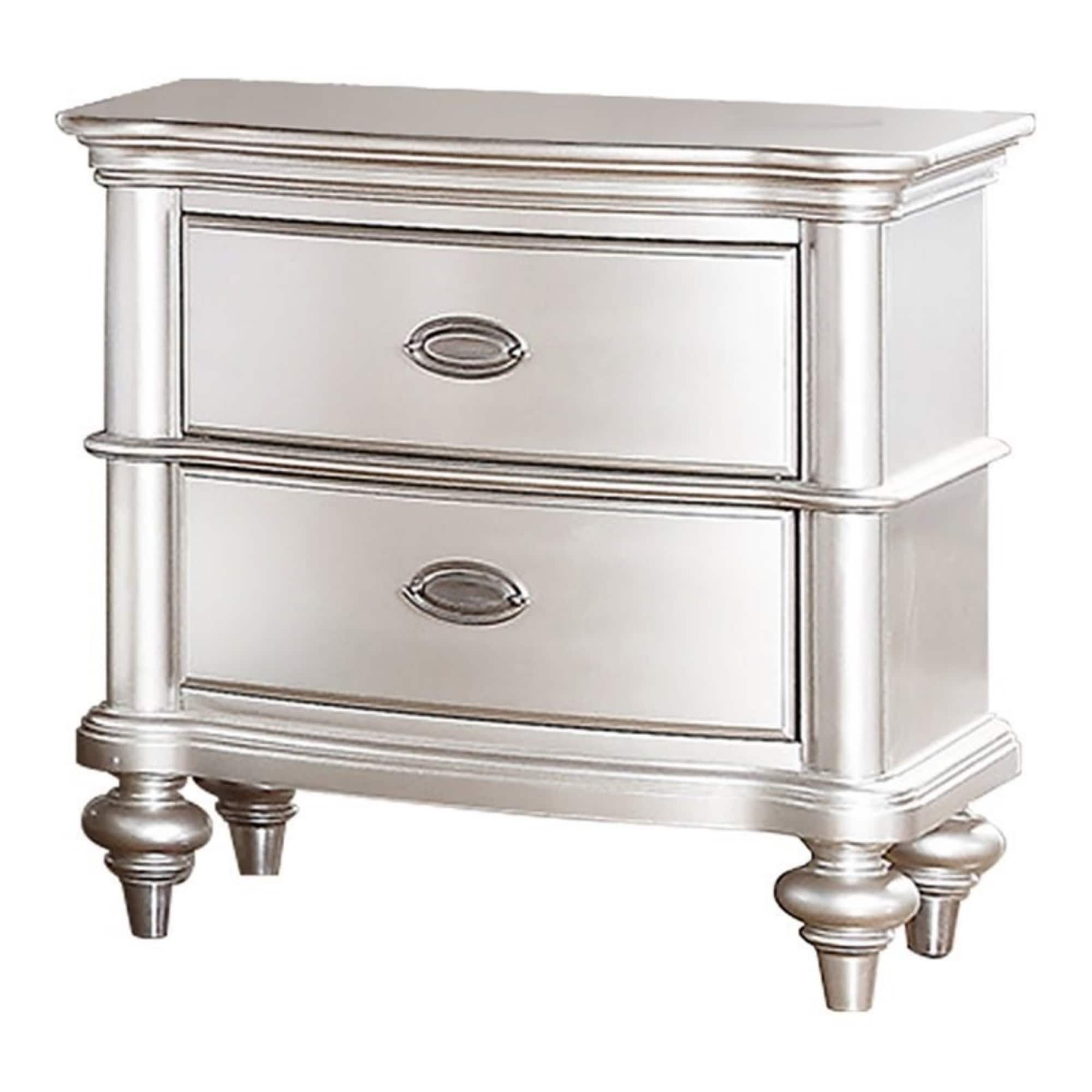 Lycvki 1754 Silver Nightstand