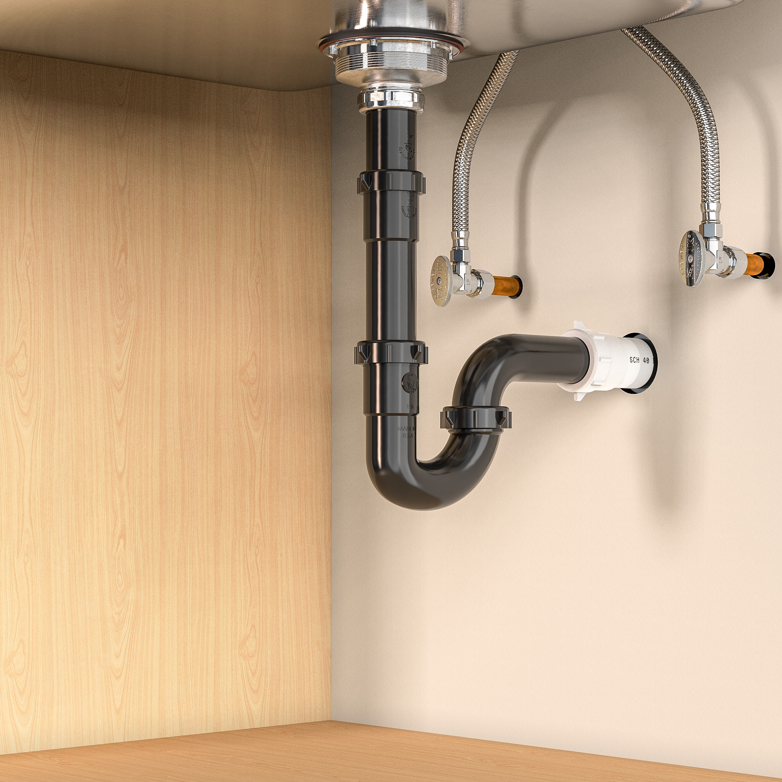 Keeney 40-6BK Under-Sink-Tubular-Drainage - View #2