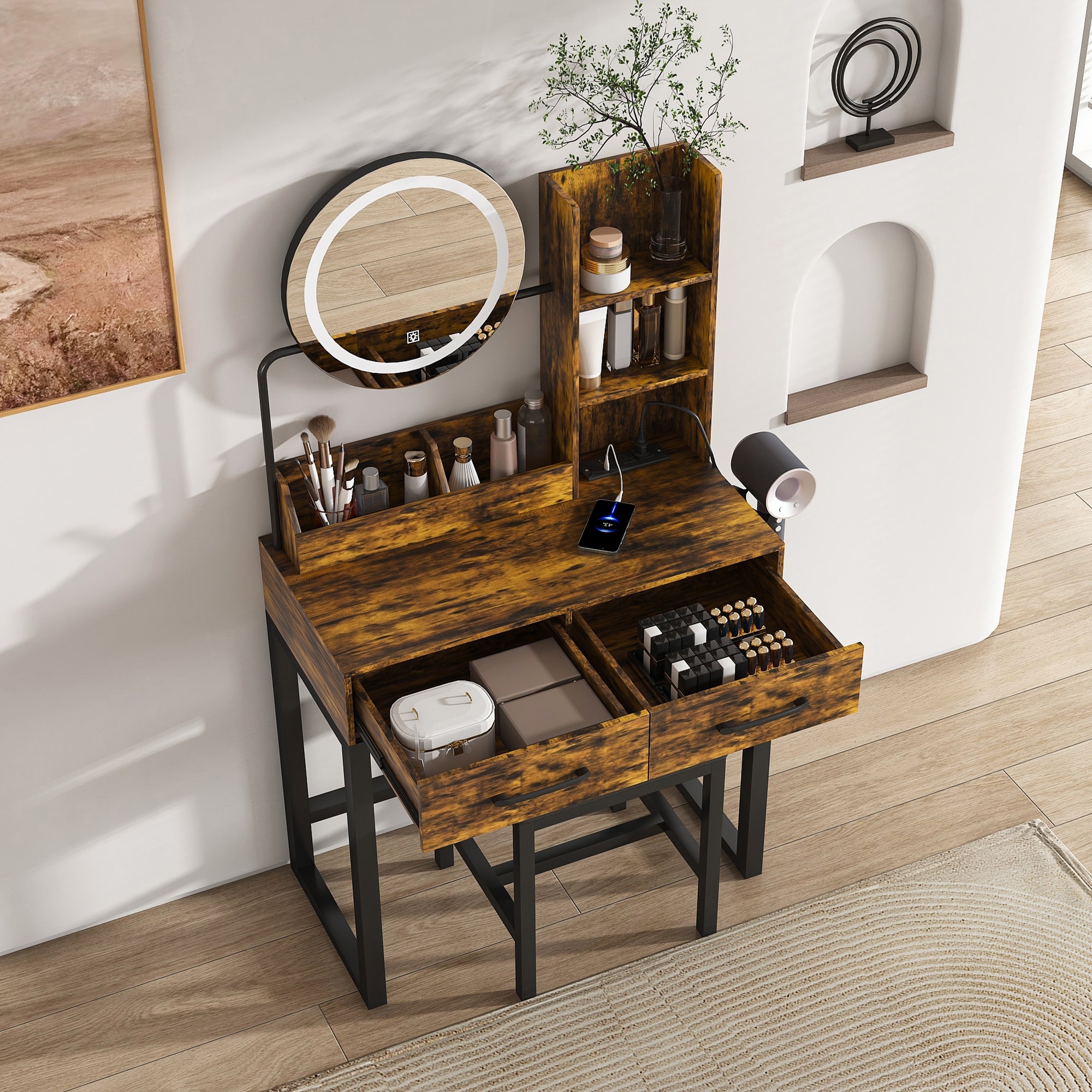 Vorene J-VRYK94GI1ADL Bedroom-Vanities - View #3