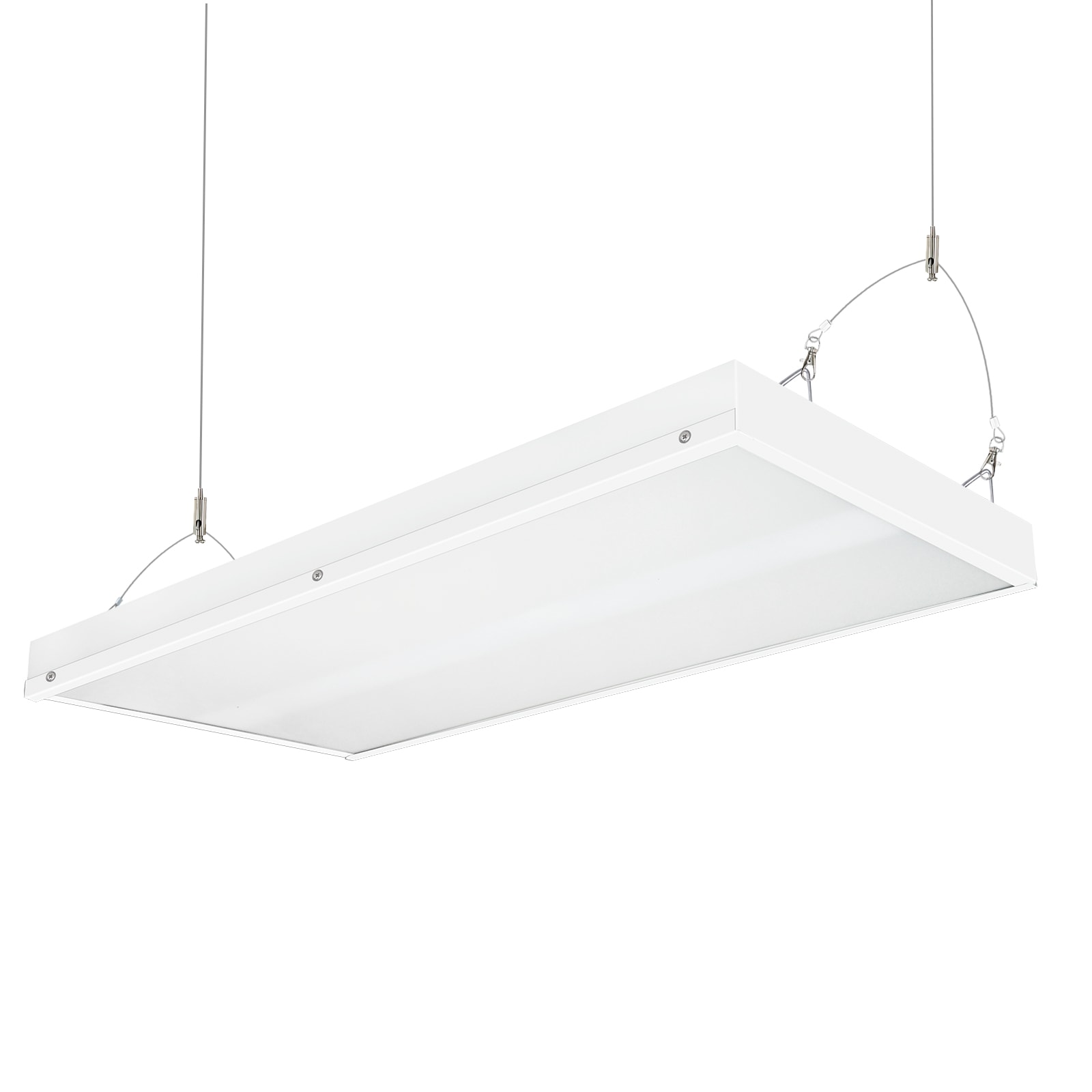 WYZM HBL-120W-01 23.4-in x 11.7-in 1 -Light 16800 -Lumen 5000-K Daylight LED High Bay Light
