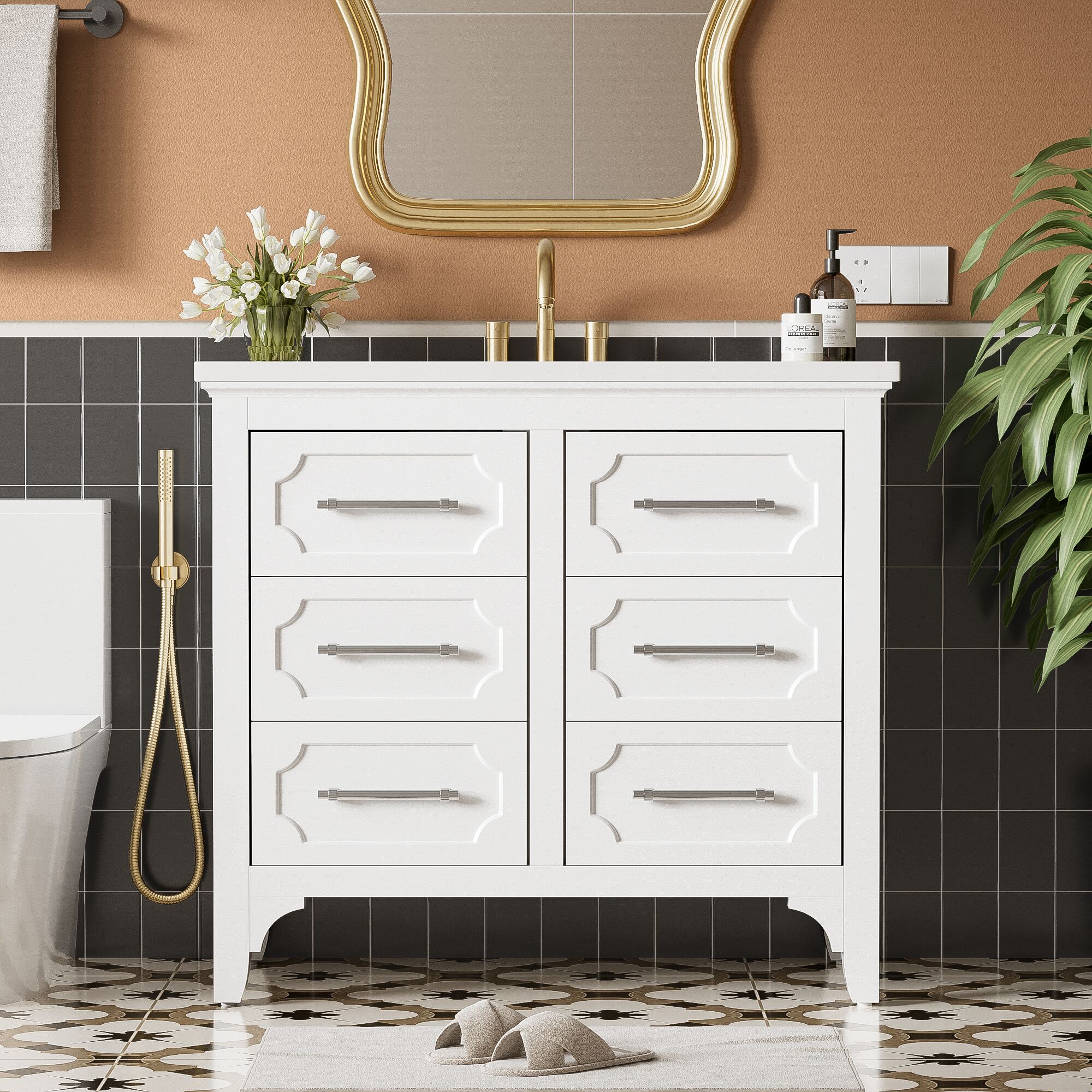 Tatayosi JJ-0128AAK-1 Bath-Vanity-Combo - View #3