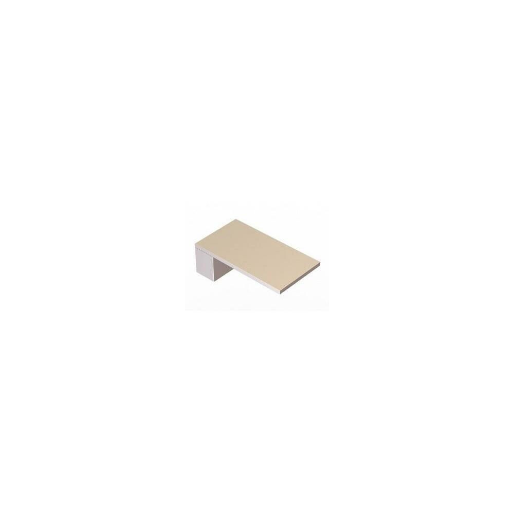 Artos WSTVR1596 Milan Deck Mount Tub Filler Square- Brushed Nickel