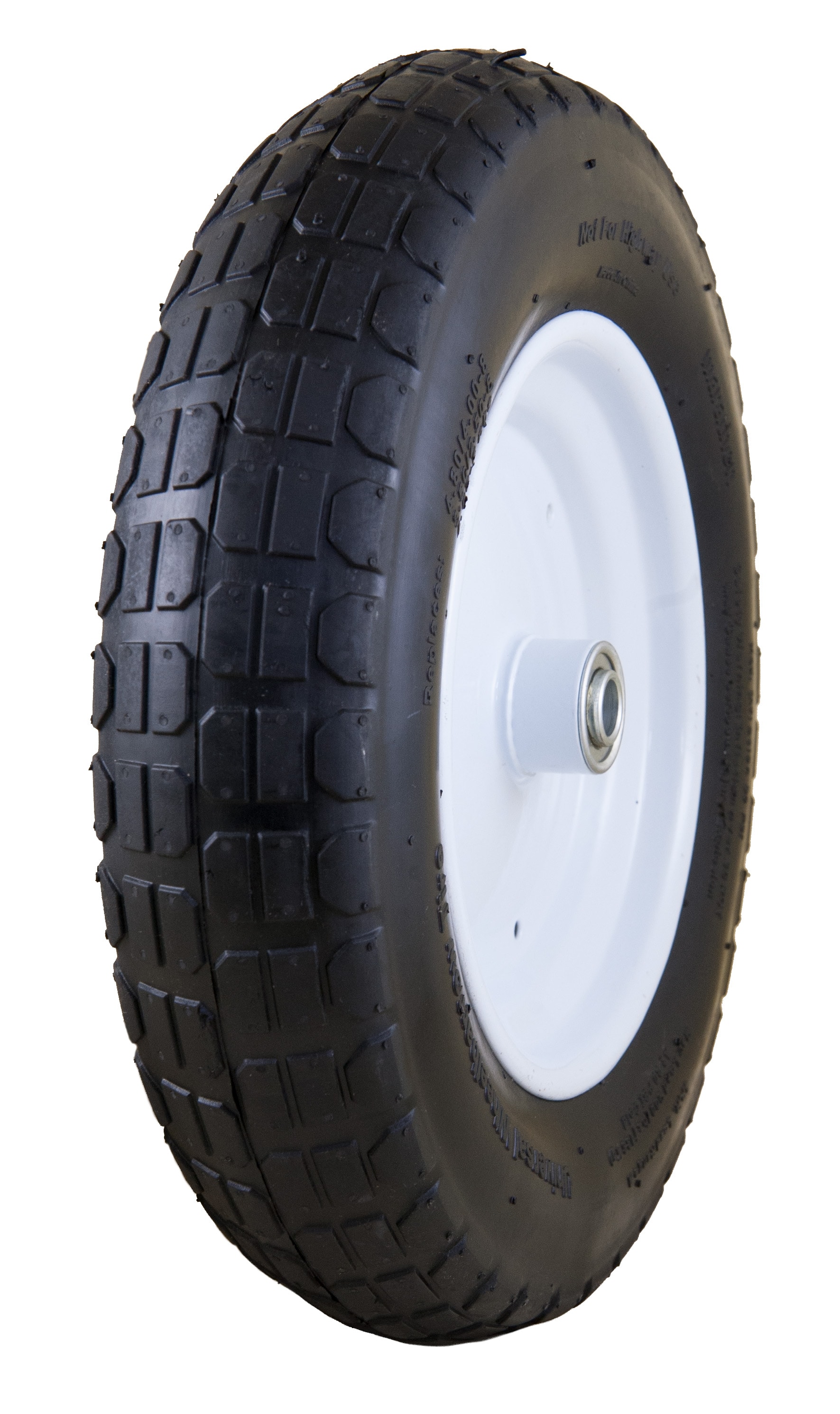 Marathon Universal Fit Pneumatic (Air-Filled) 14.5-inch Tire and Wheel ...