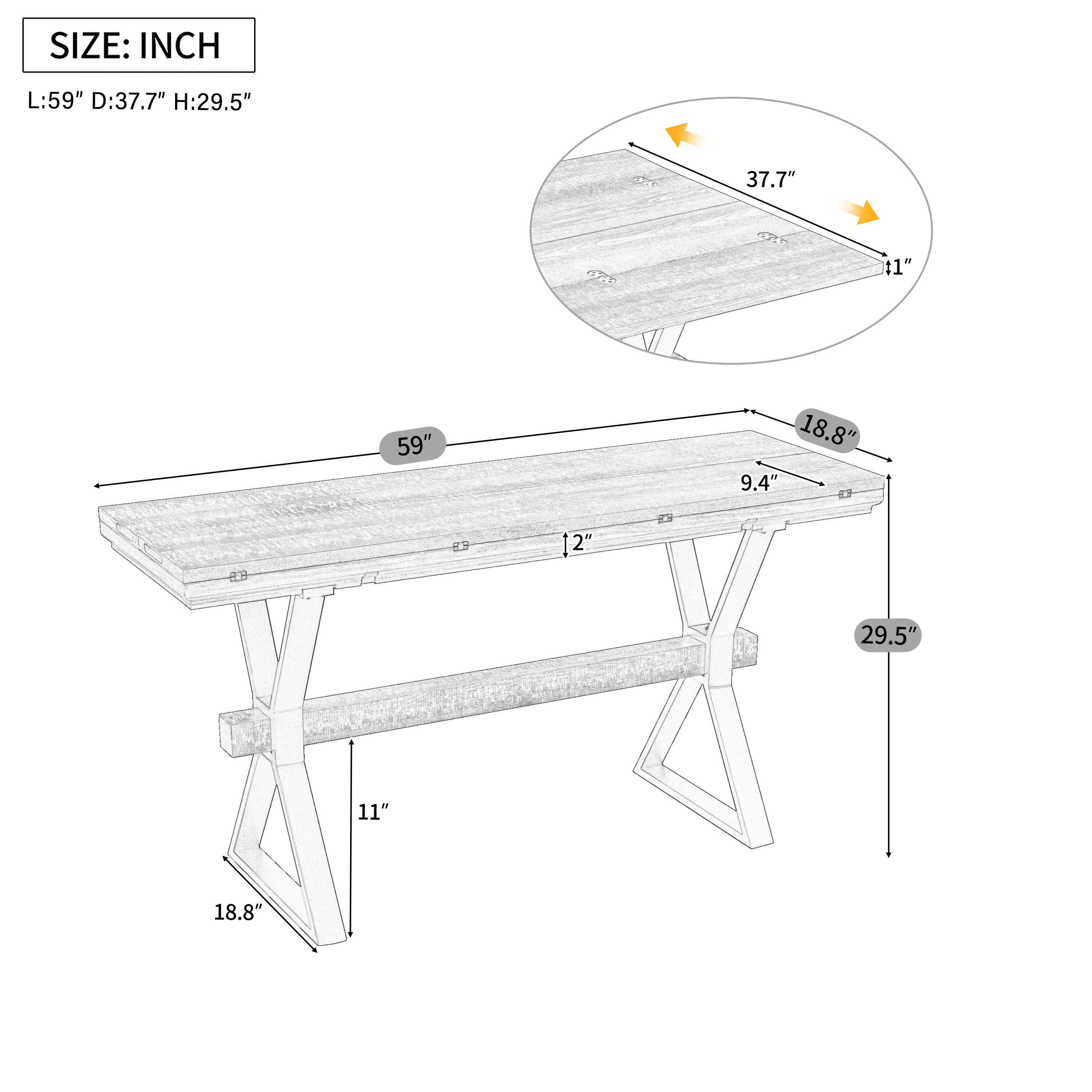 Scott Living 359770 Console-Sofa-Tables - View #12