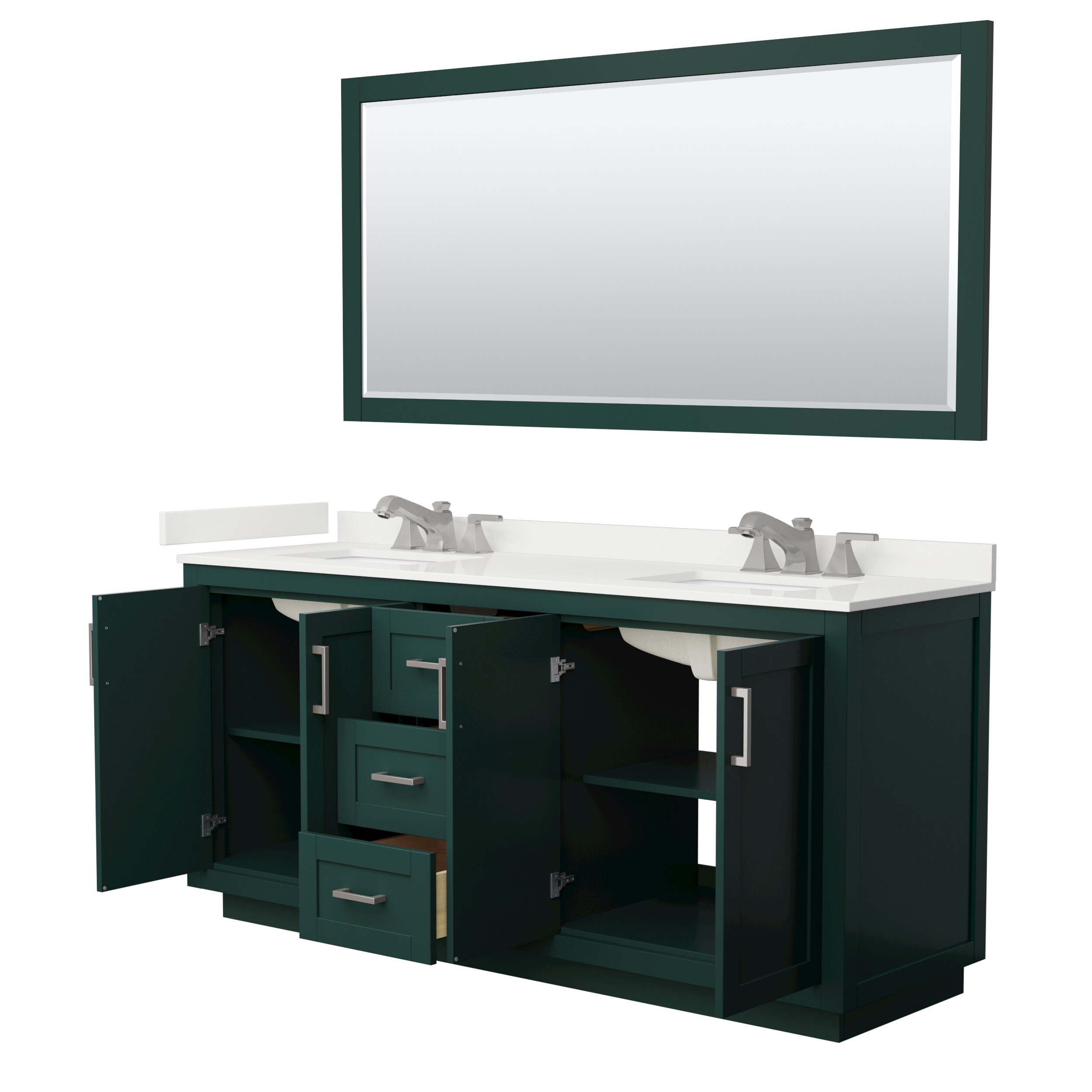 Wyndham Collection WCF292972DGEWQUS3M70 Bath-Vanity-Combo - View #3