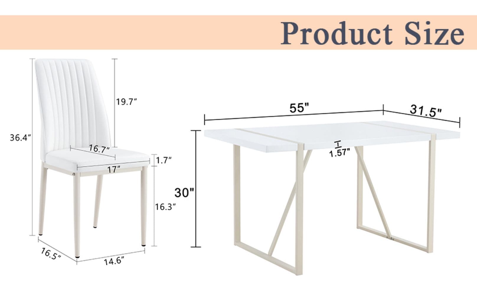 Siavonce XH01928 Dining-Sets - View #16
