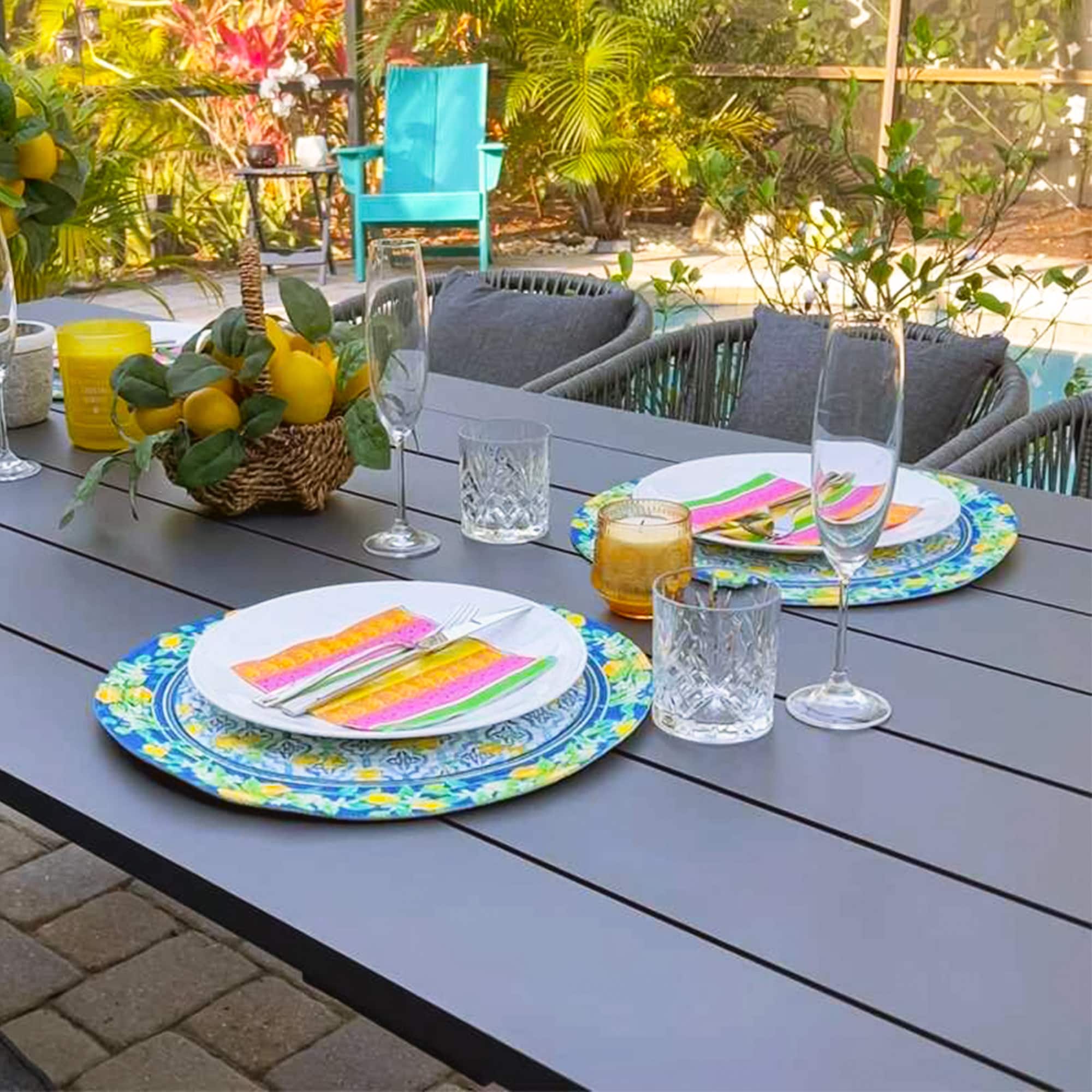 PURPLE LEAF LS04-DSH09-AW-205 Patio-Dining-Sets - View #2