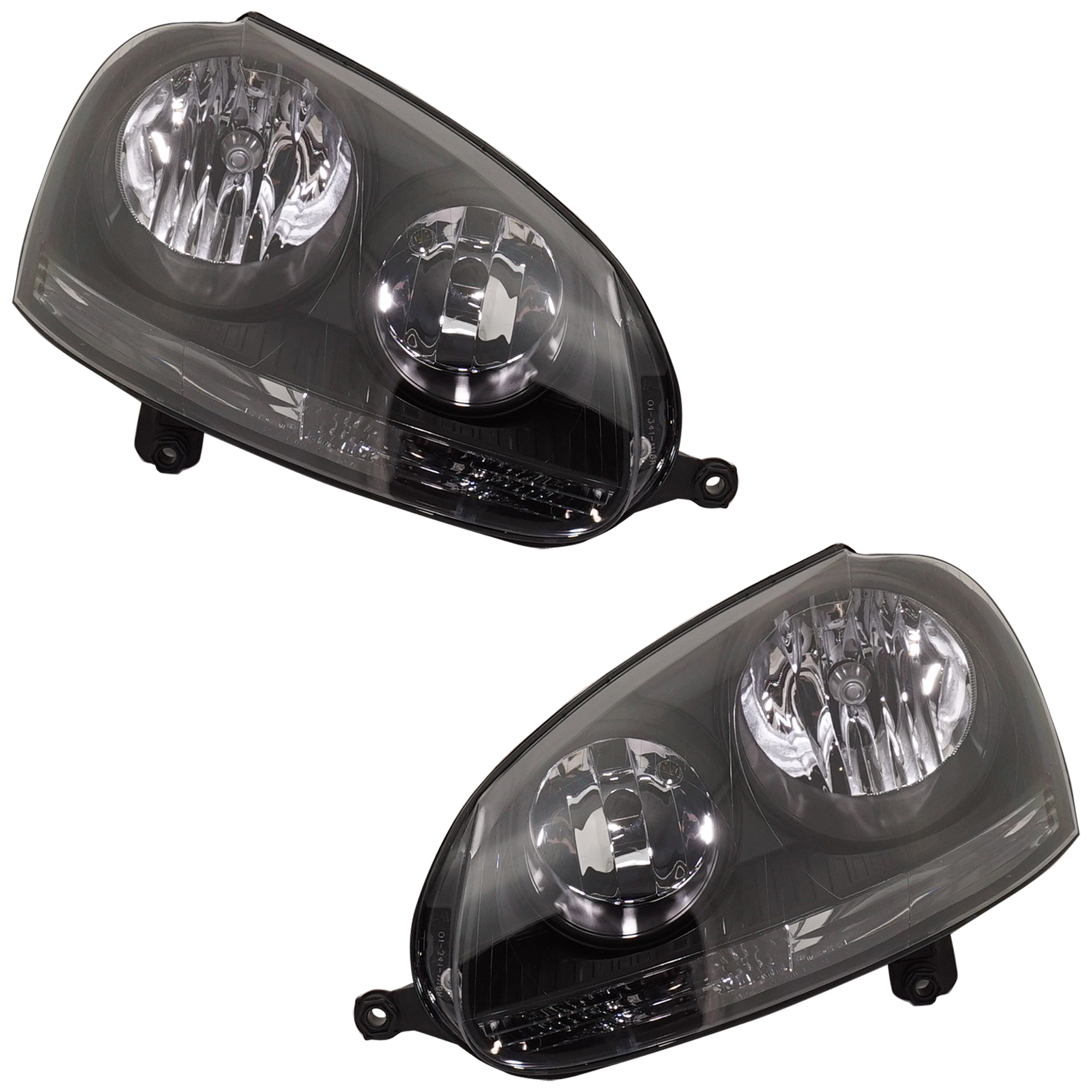 Garage-Pro GPRV10010025 Driver and Passenger Side Headlight for Volkswagen Jetta 2005-2010 Halogen Without bulb(s) Sedan- 5th Generation Replaces# 1K6941006S 1K6941005S