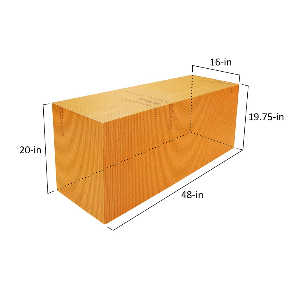 Schluter - Kerdi-Board-SN Shower NICHE 12-in x 20-in