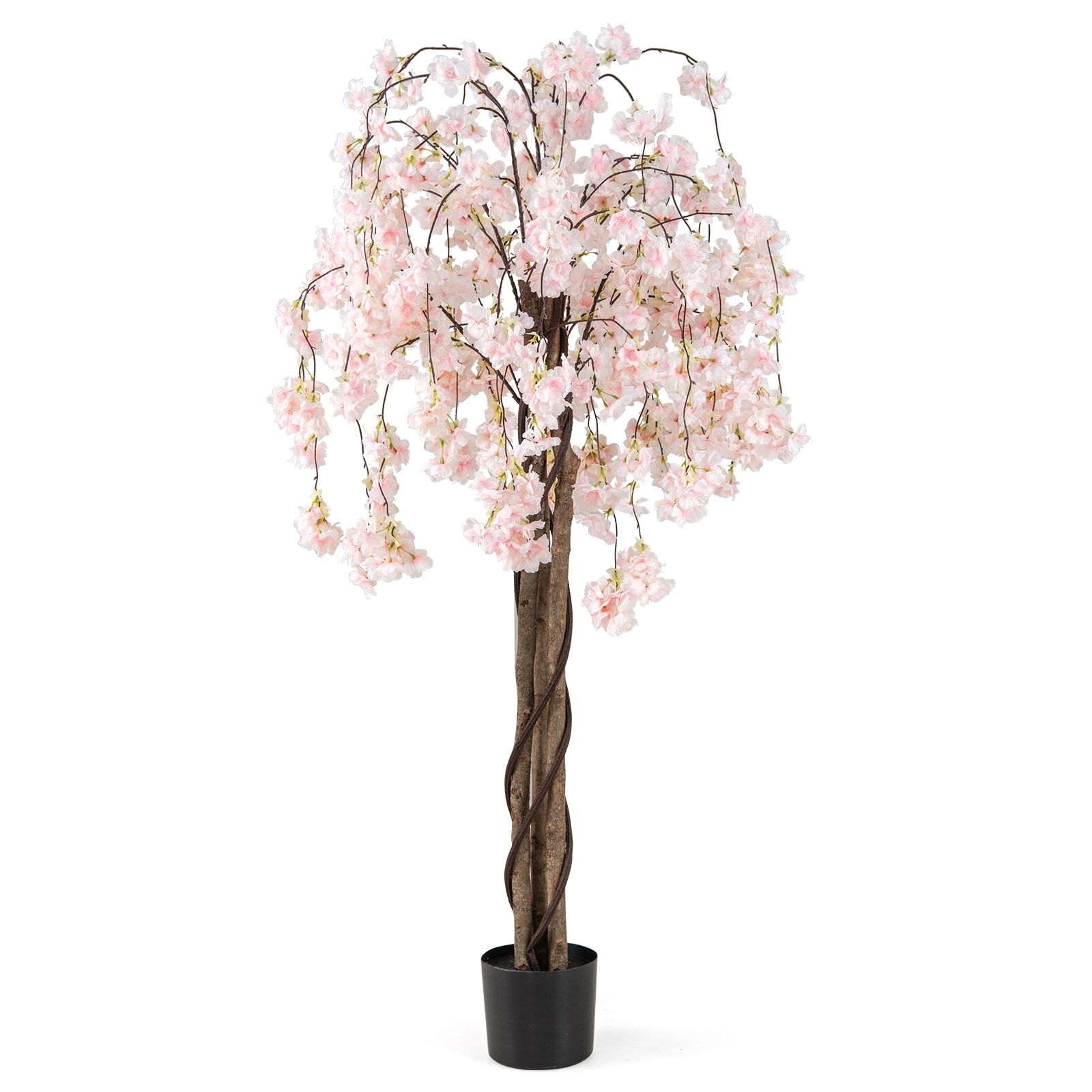 Set of 1 5.5FT White Cherry Blossom